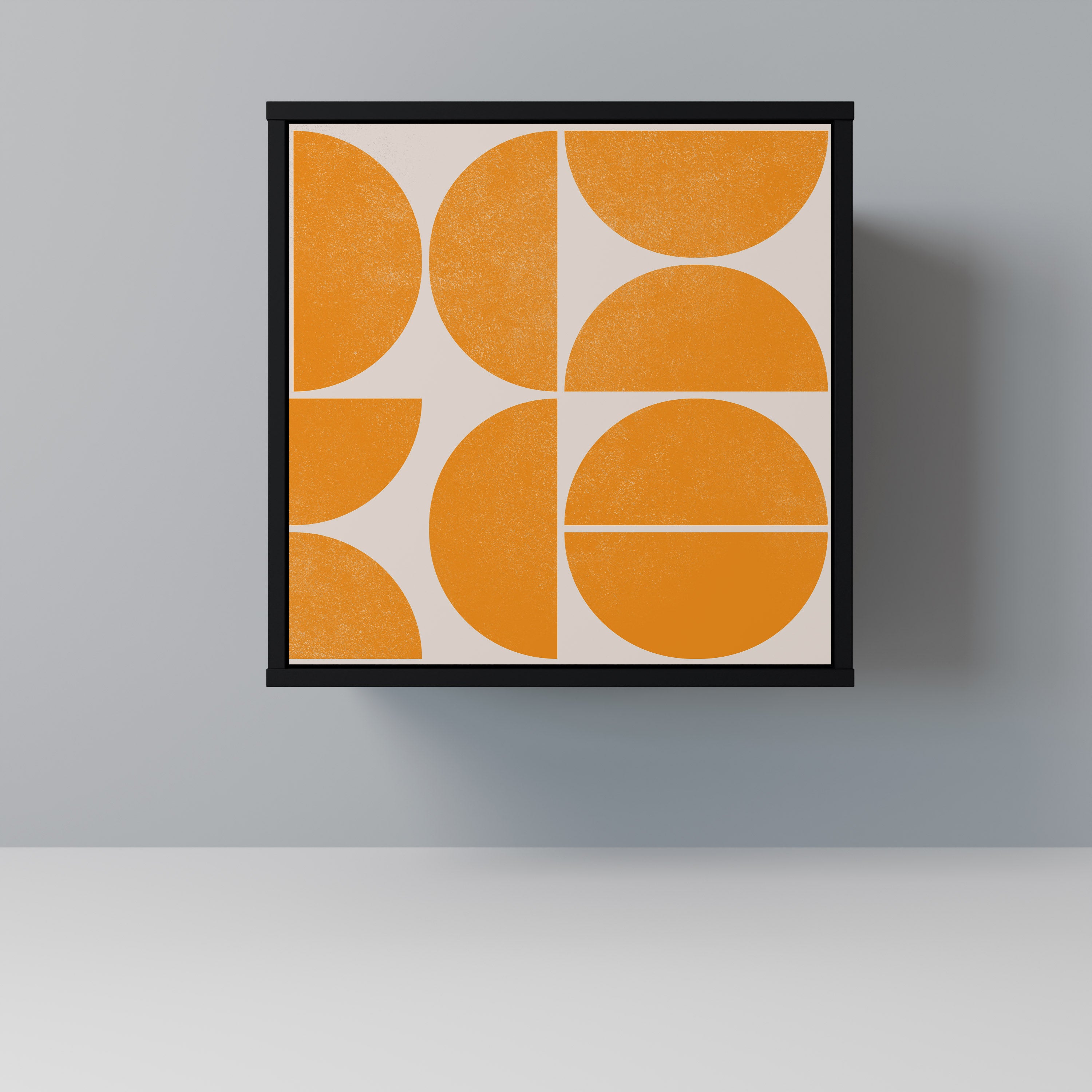 Aparador RECURRING DREAMS de 1 puerta en acabado negro