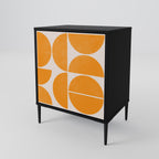 RECURRING DREAMS 1-Door Sideboard in Black Finish