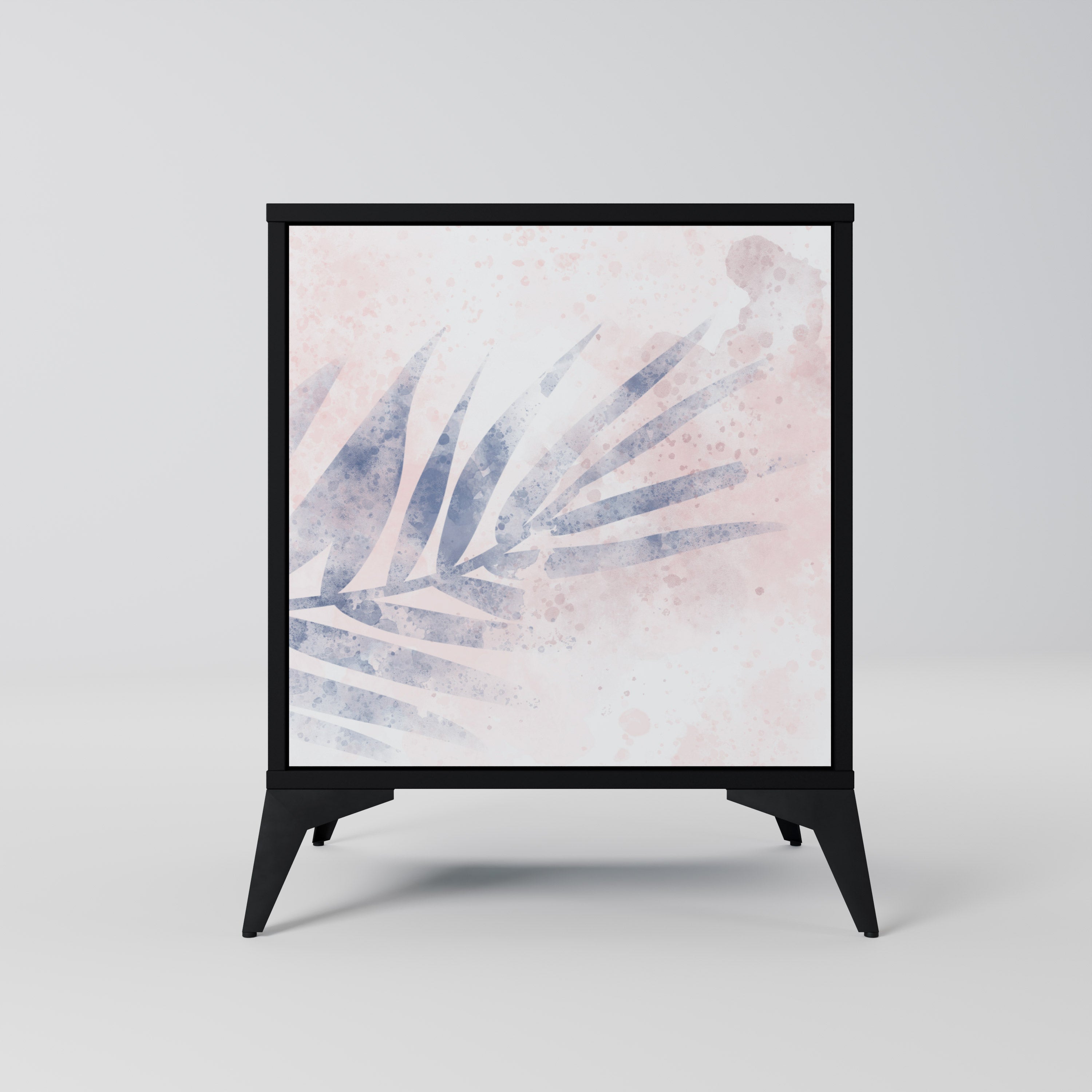 Aparador TIMELESS FLOAT de 1 puerta en acabado negro