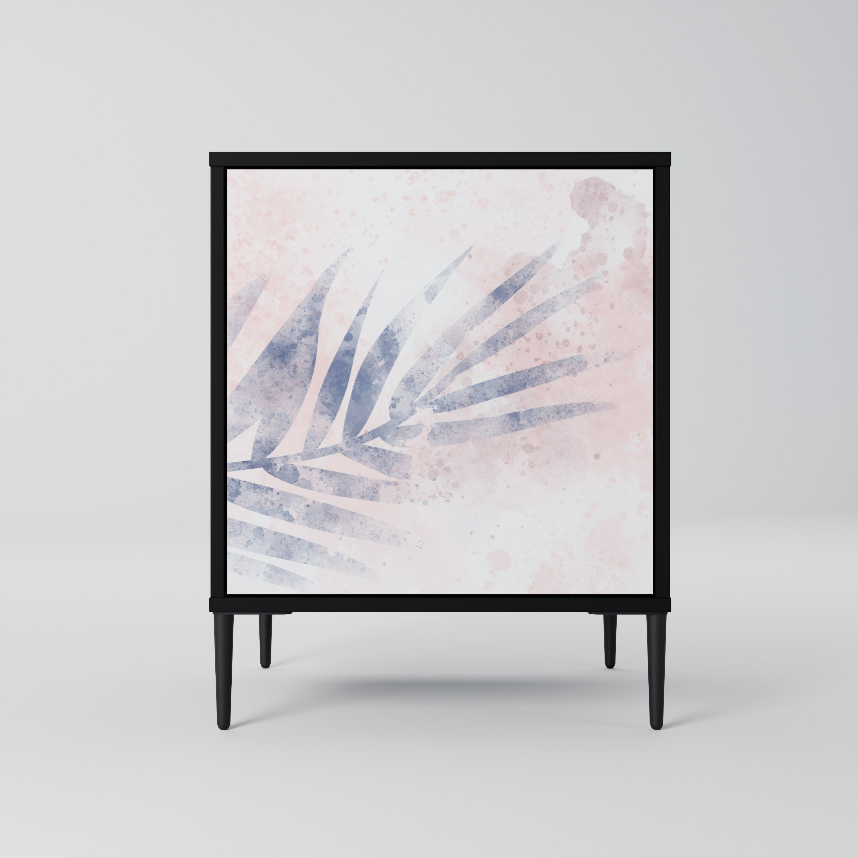 Aparador TIMELESS FLOAT de 1 puerta en acabado negro