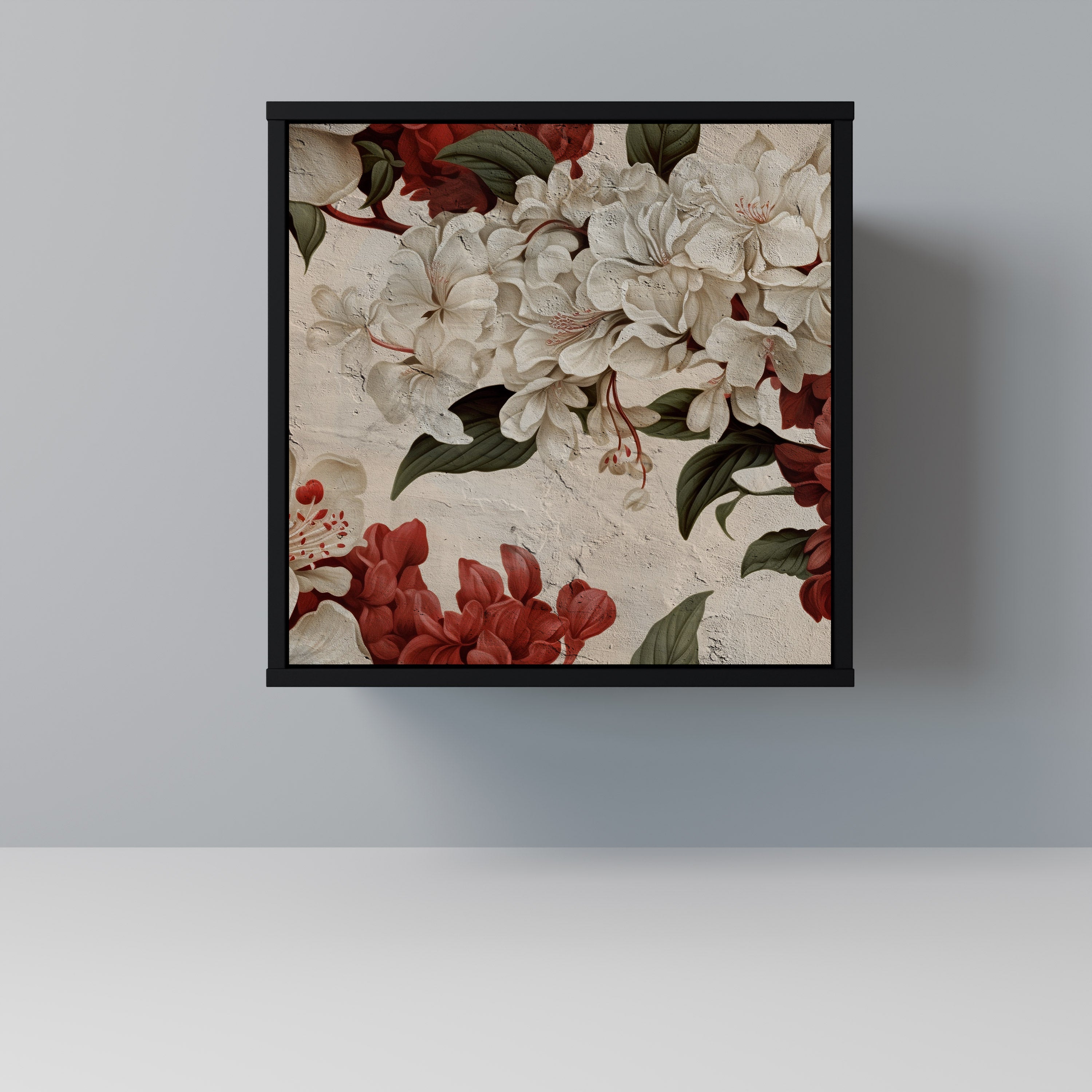 Aparador EPHEMERAL DAYS de 1 puerta en acabado negro