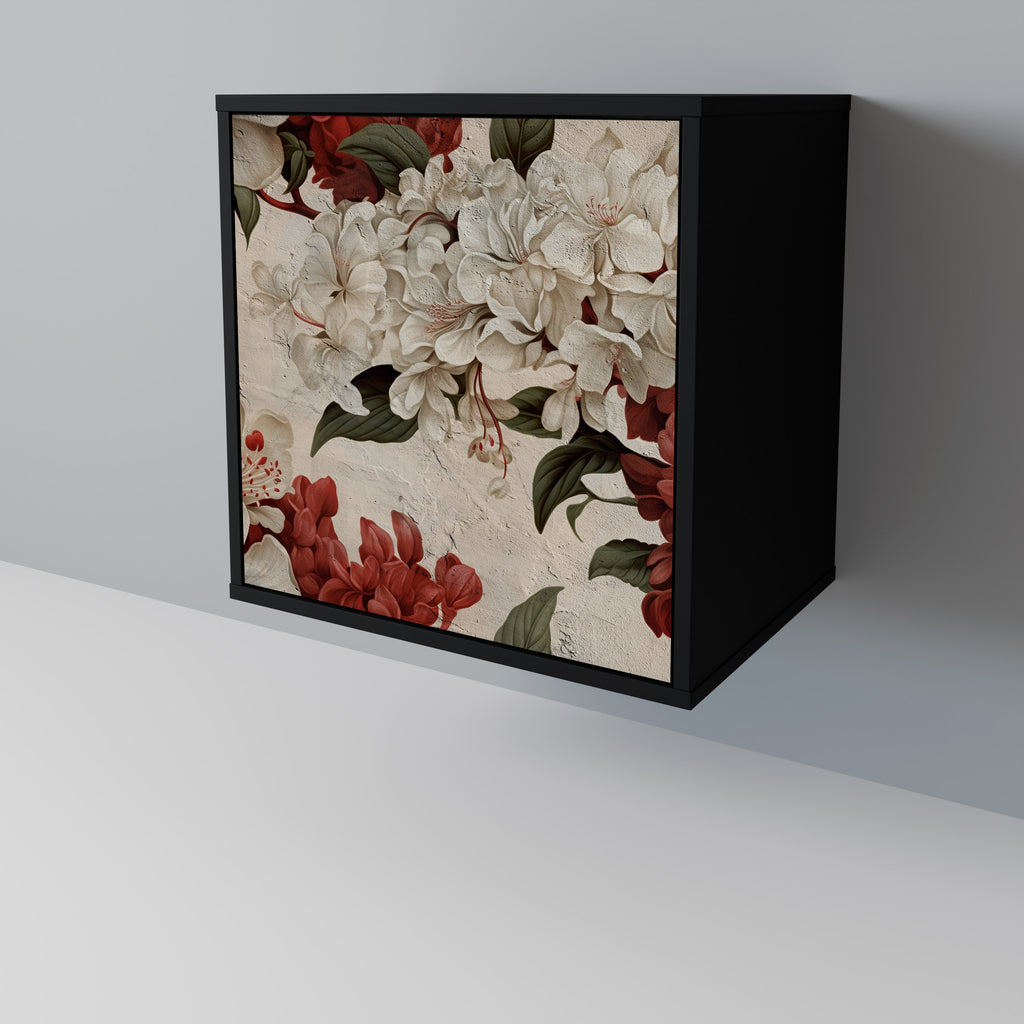 Aparador EPHEMERAL DAYS de 1 puerta en acabado negro