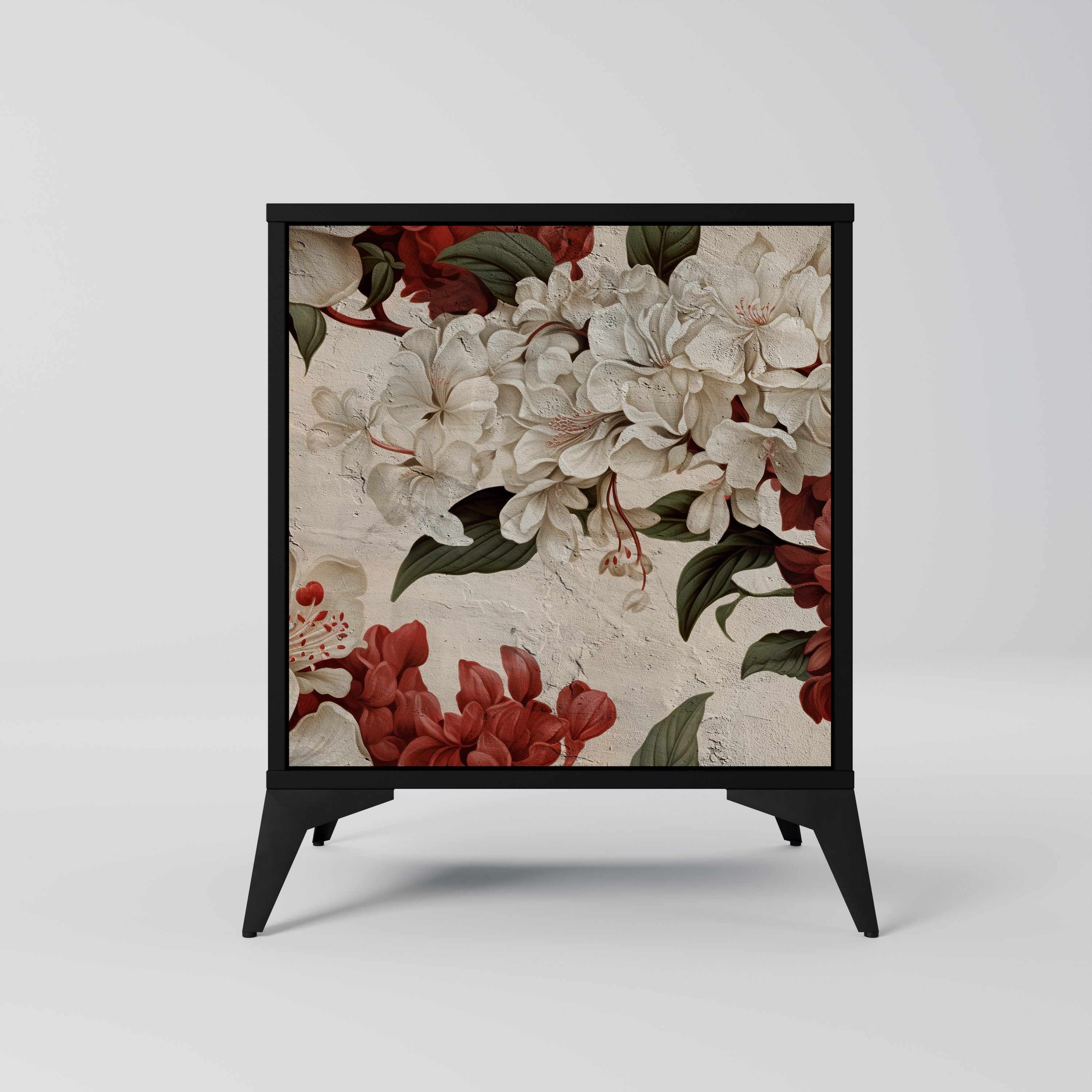 Aparador EPHEMERAL DAYS de 1 puerta en acabado negro