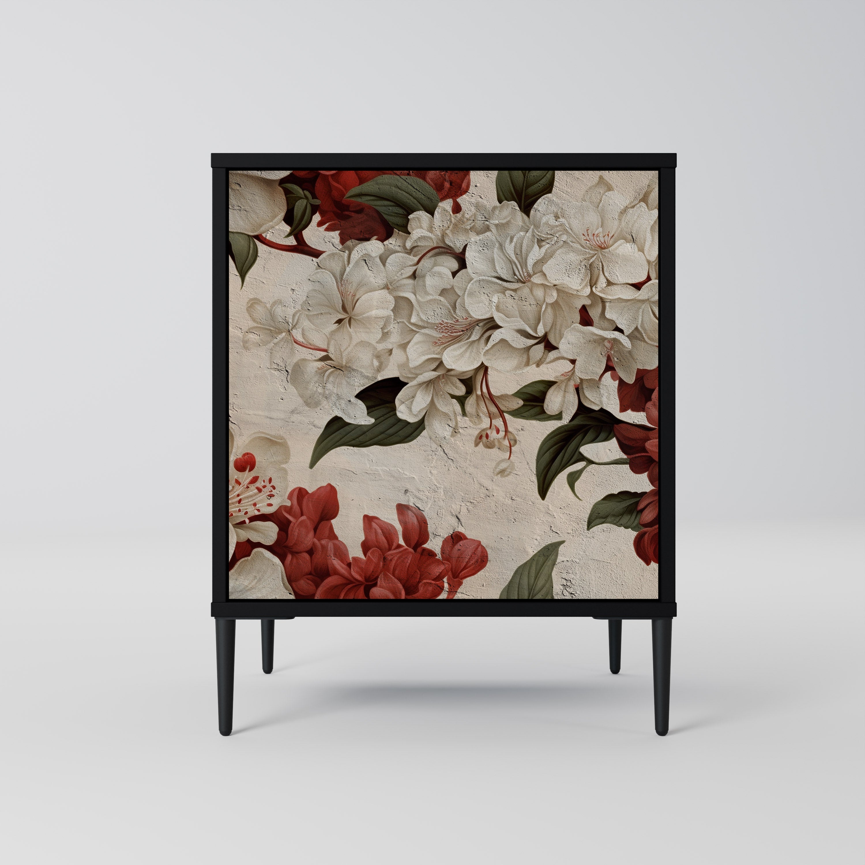 Aparador EPHEMERAL DAYS de 1 puerta en acabado negro