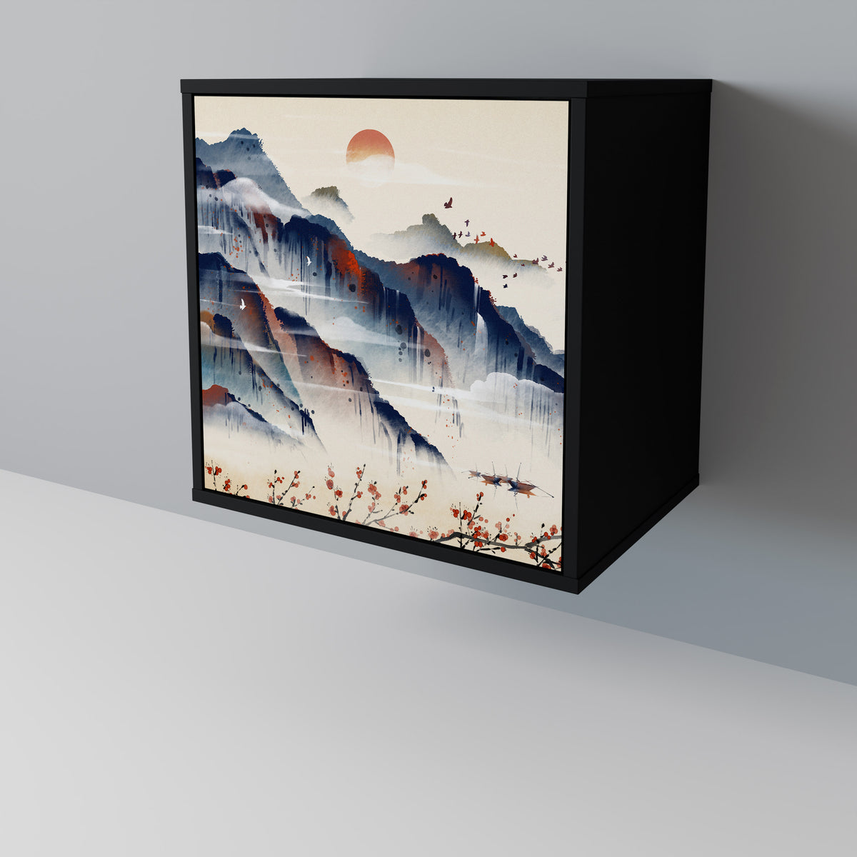 JAPANESE LANDSCAPE Aparador de 1 Puerta