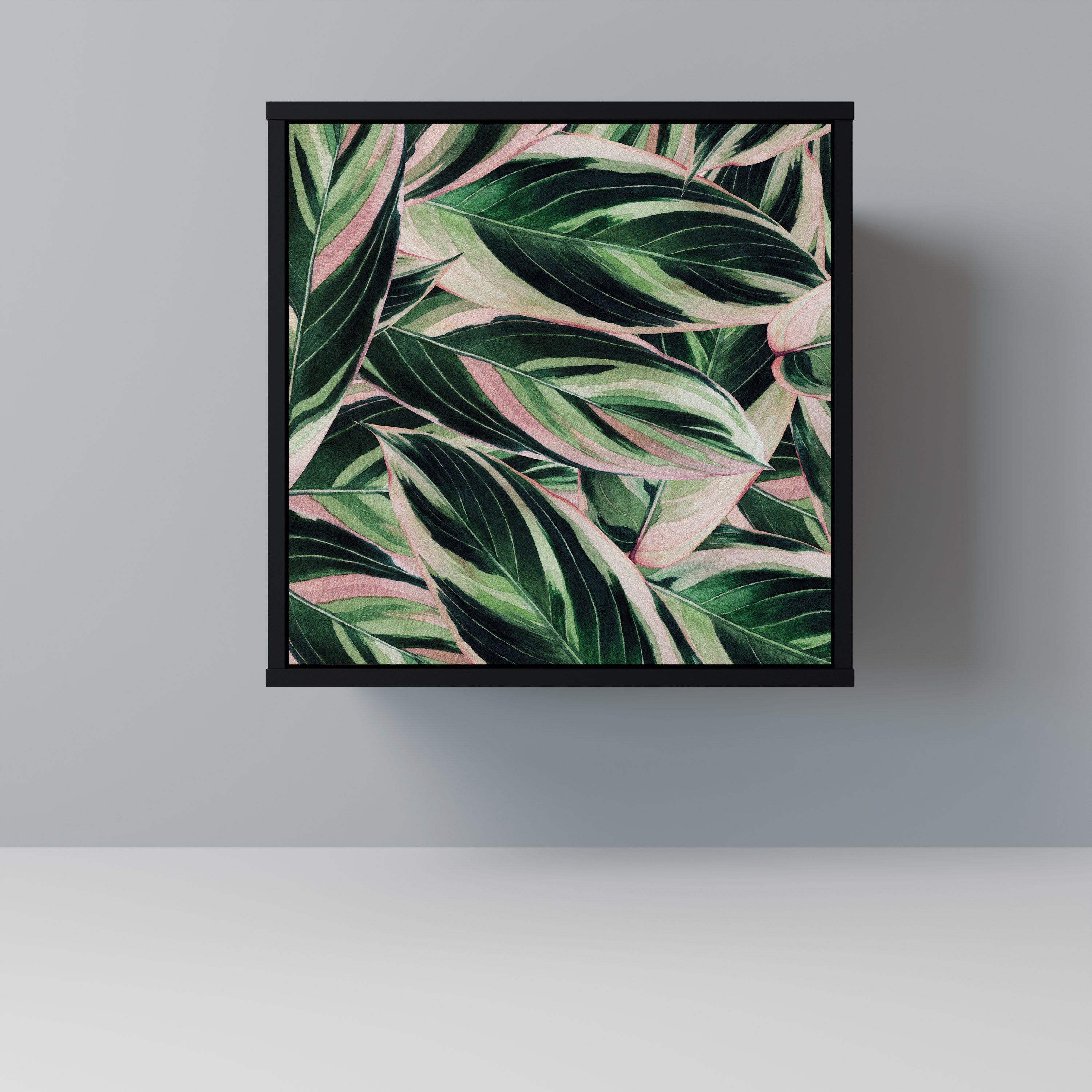 Aparador EERIE STROMANTHE de 1 puerta en acabado negro