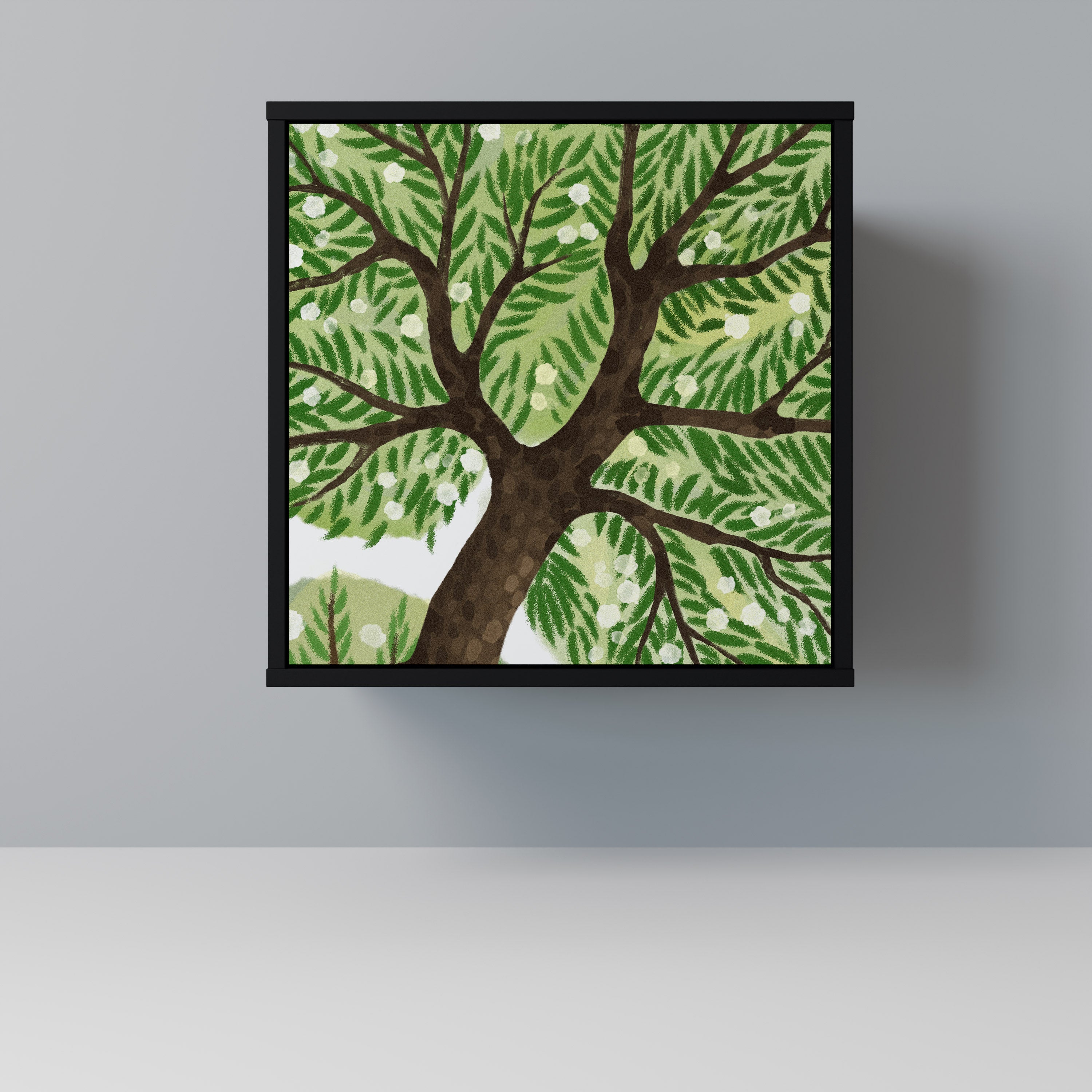 Aparador WILDERNESS DASH de 1 puerta en acabado negro