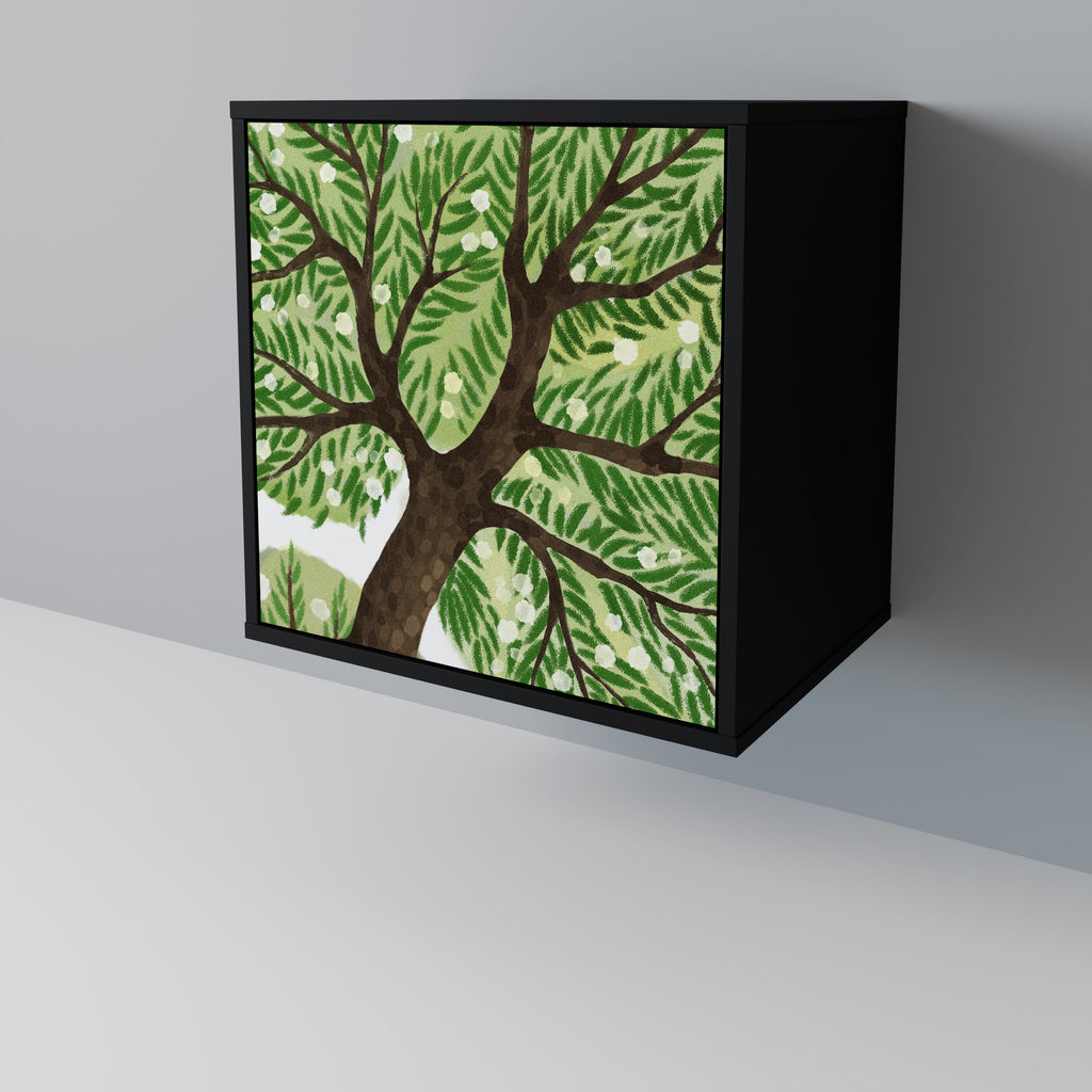 Aparador WILDERNESS DASH de 1 puerta en acabado negro