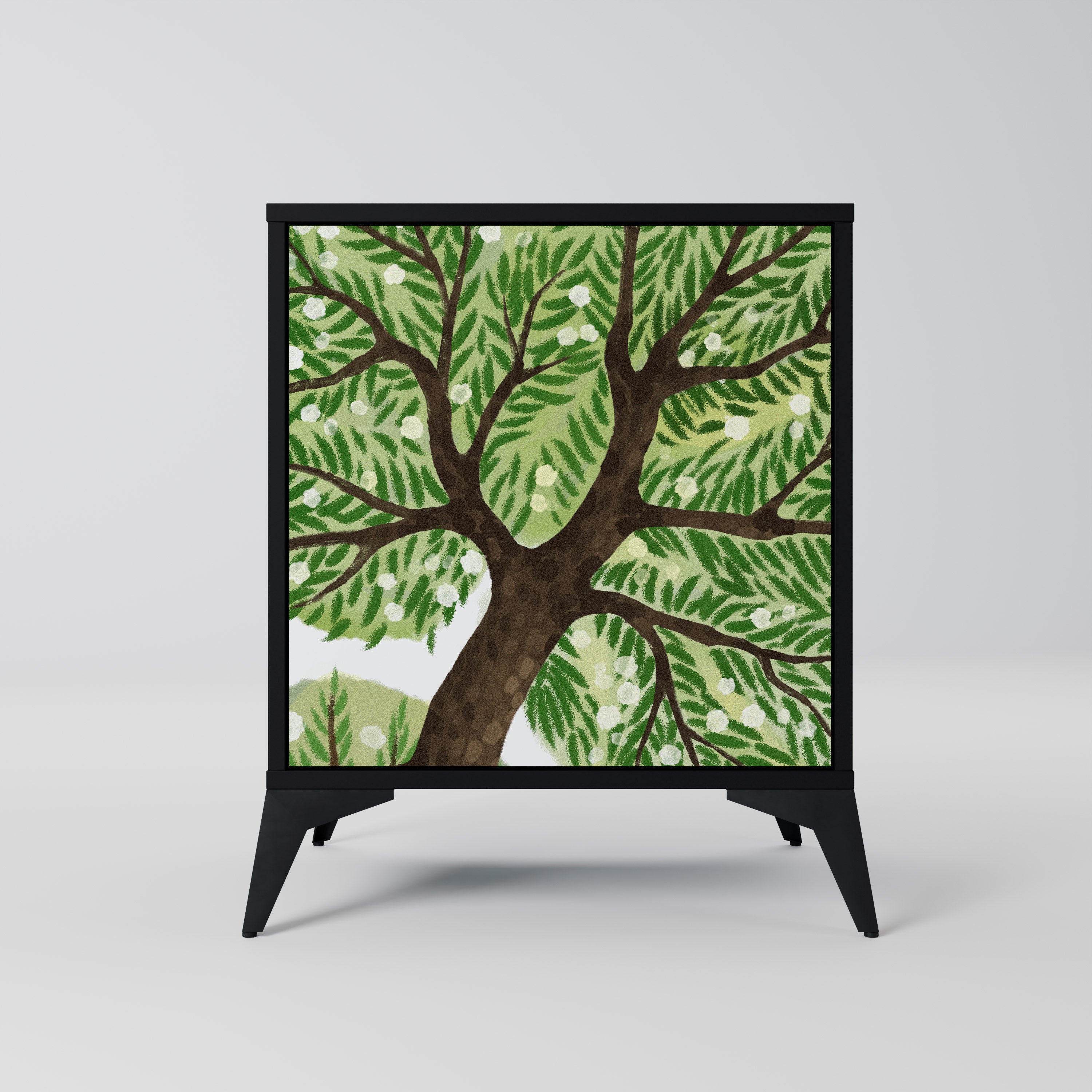 Aparador WILDERNESS DASH de 1 puerta en acabado negro