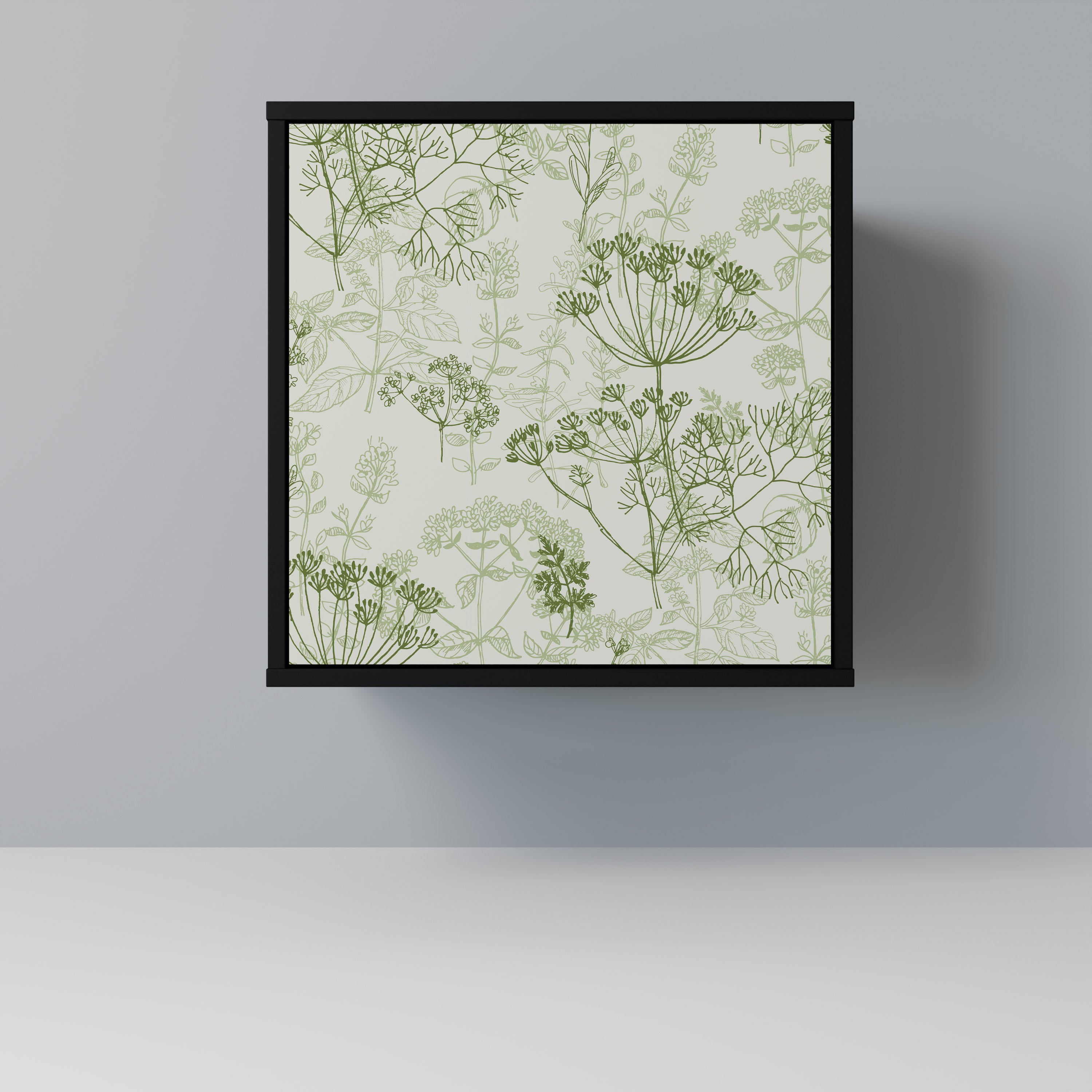 Aparador FENNEL BALDACHIN de 1 puerta en acabado negro