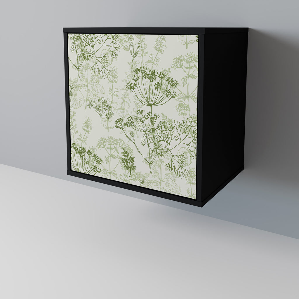 Aparador FENNEL BALDACHIN de 1 puerta en acabado negro