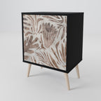 PASSING TIME 1-Door Sideboard in Black Finish