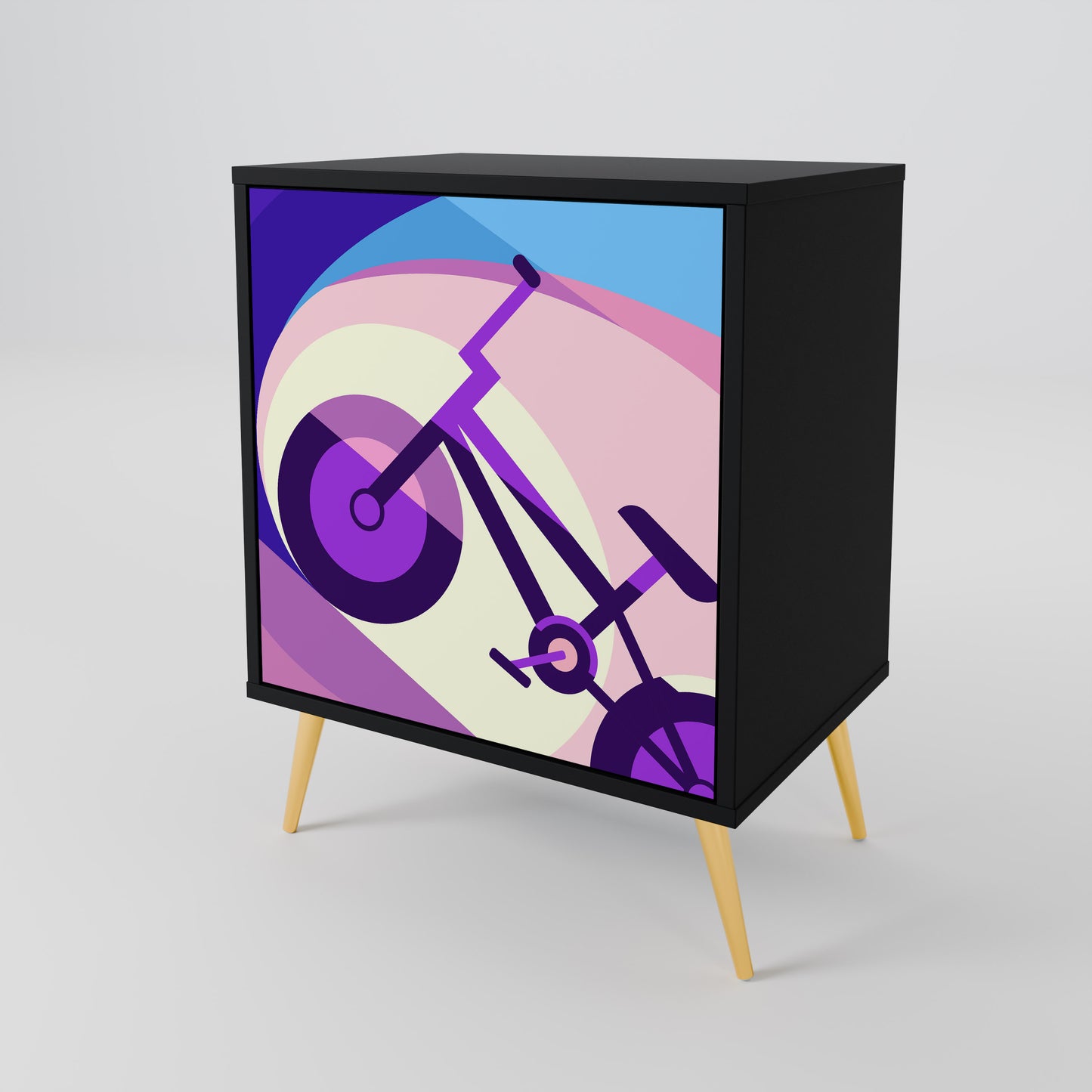 BIKE DREAMS Aparador de 1 Puerta