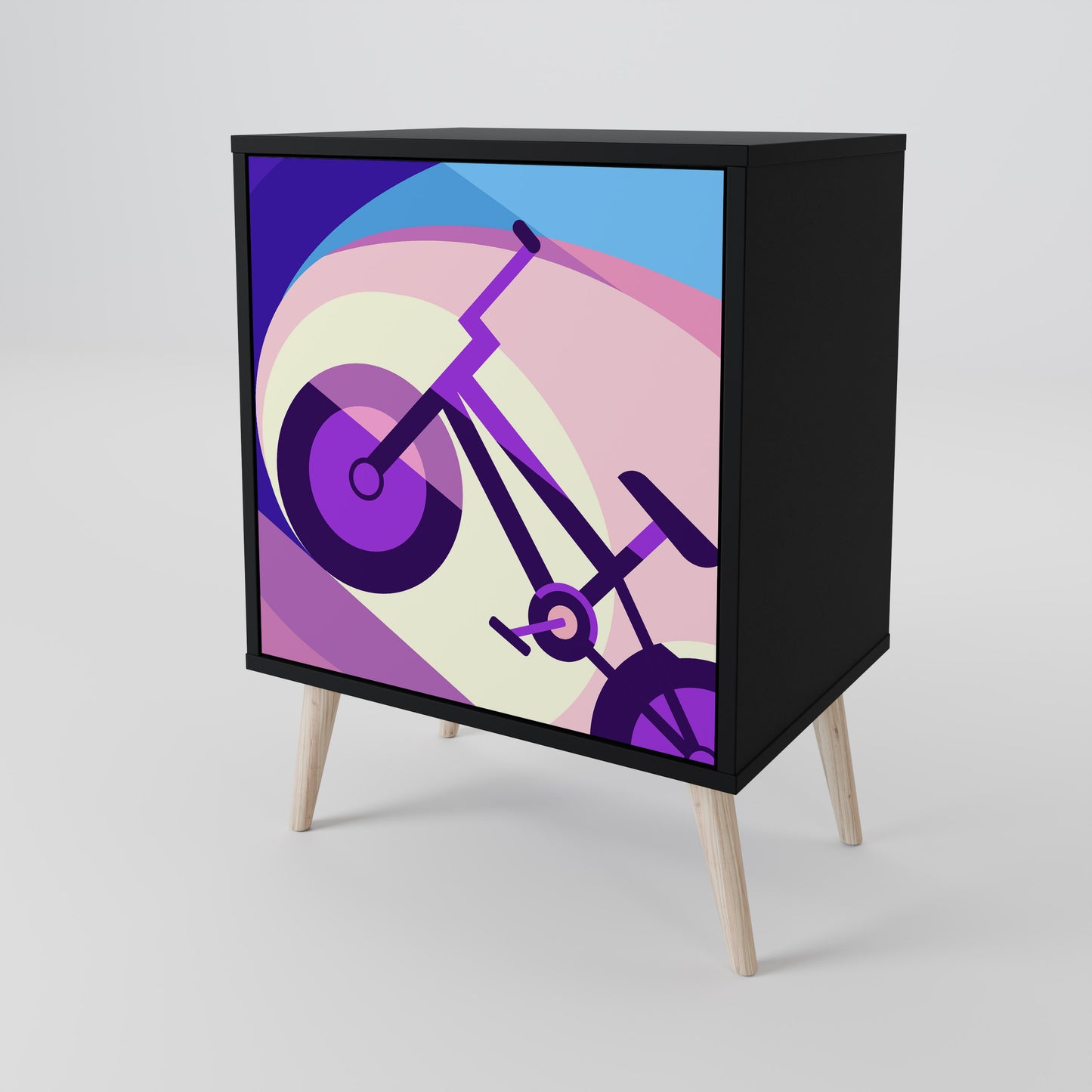 BIKE DREAMS Aparador de 1 Puerta