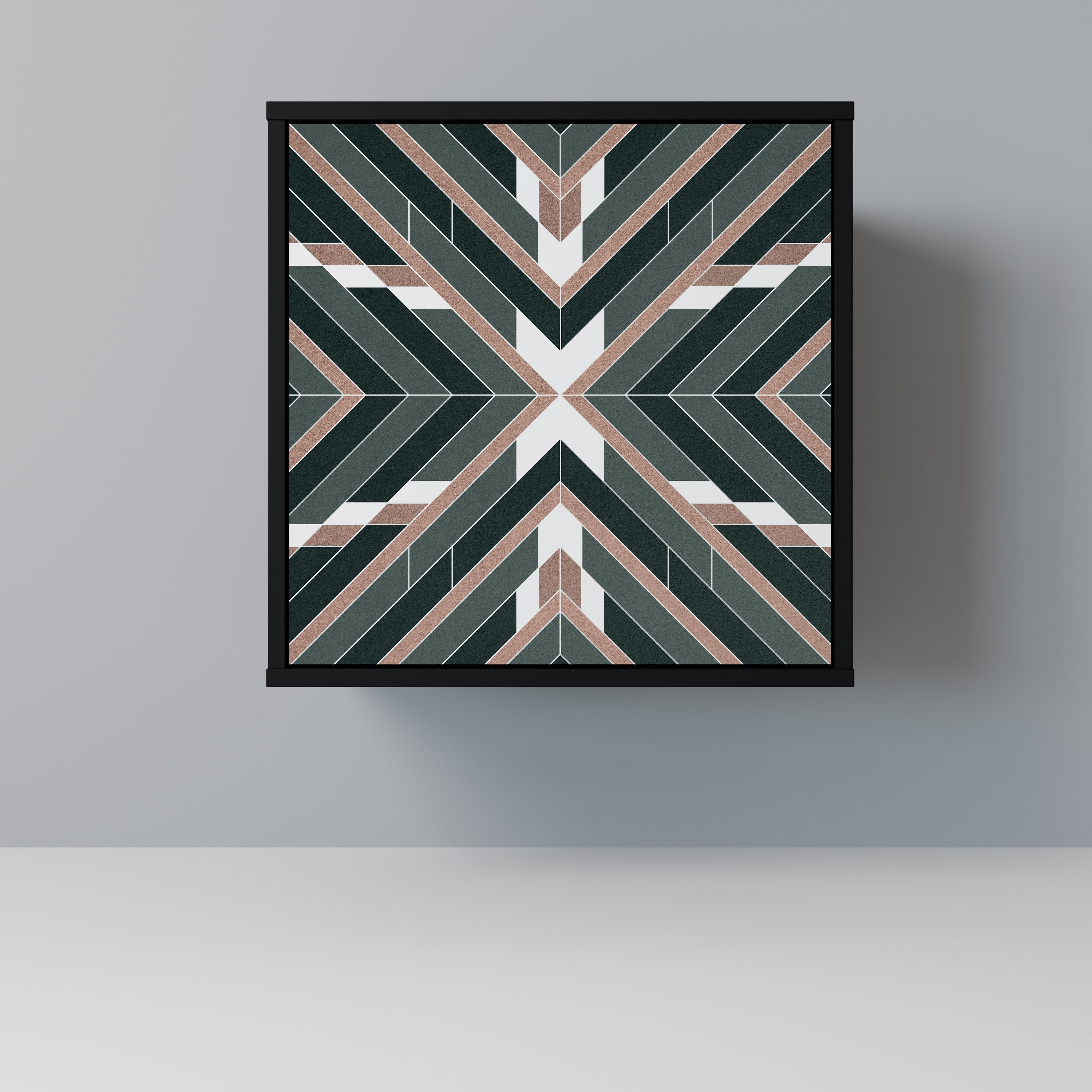 Aparador DIMENSION DELIGHTS de 1 puerta en acabado negro