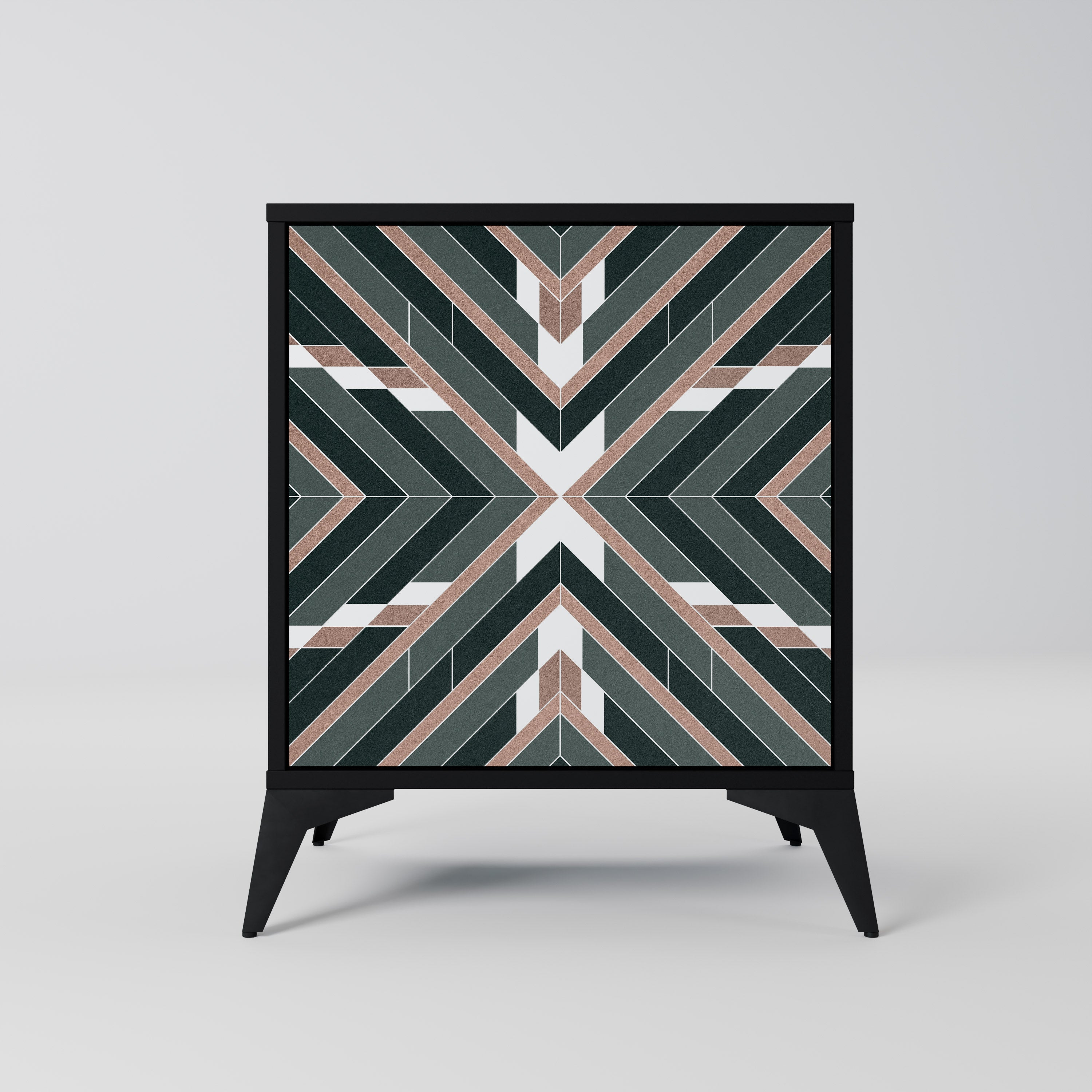 Aparador DIMENSION DELIGHTS de 1 puerta en acabado negro