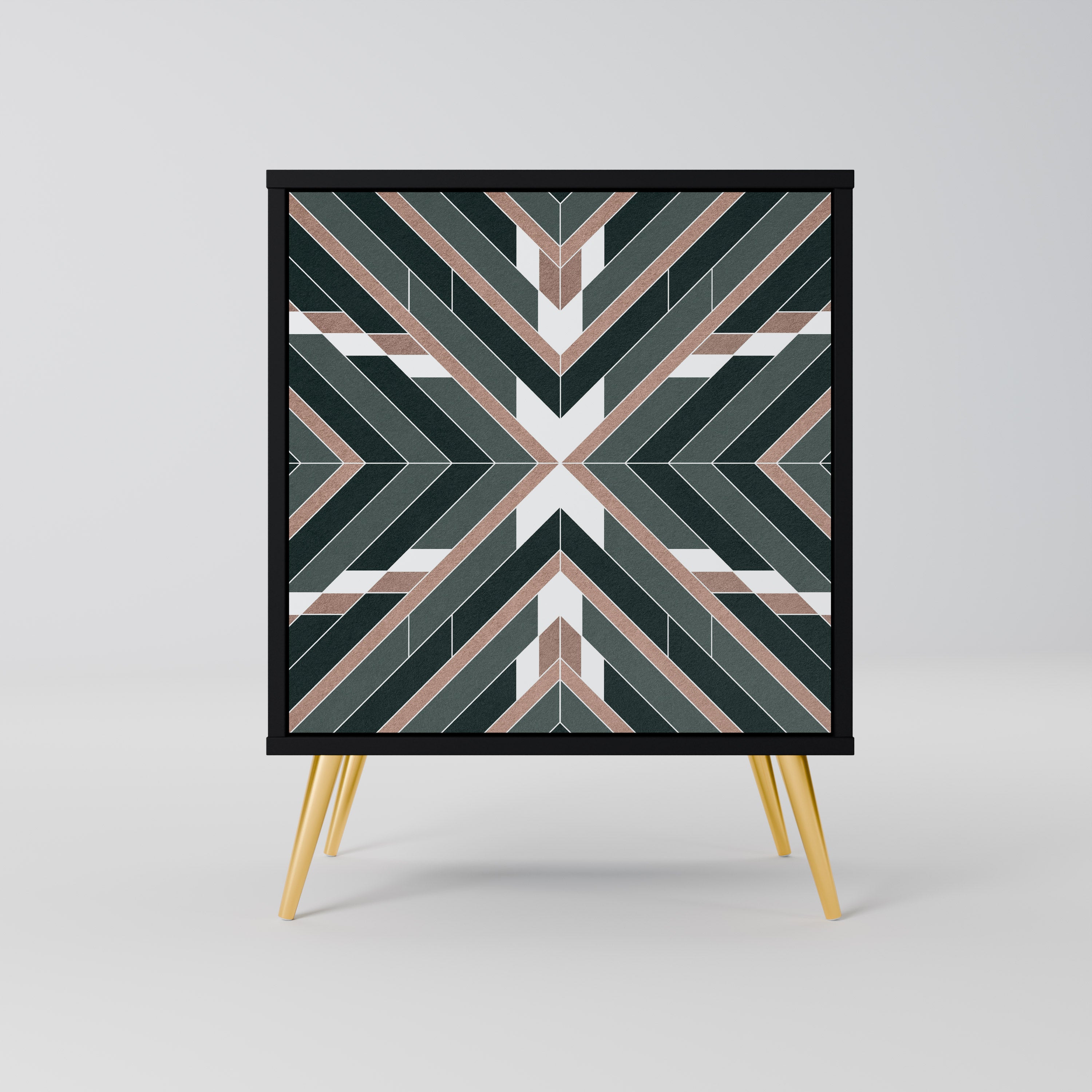 Aparador DIMENSION DELIGHTS de 1 puerta en acabado negro