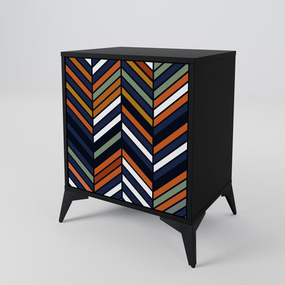 VIBRANT PATCHWORK Aparador de 1 Puerta