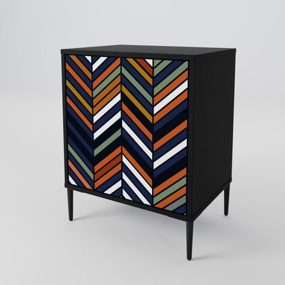 VIBRANT PATCHWORK Aparador de 1 Puerta