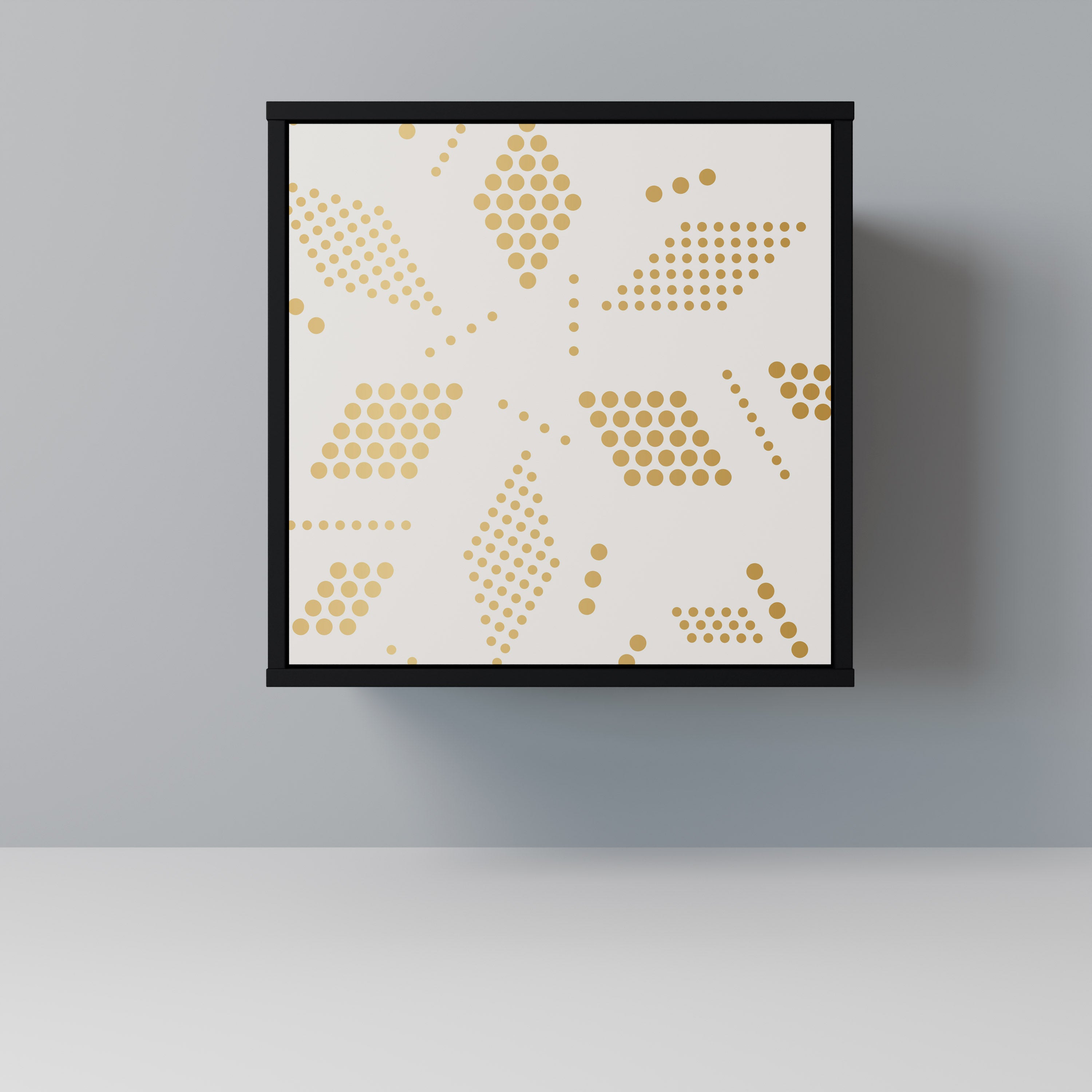 Aparador SPOTTED DAZE de 1 puerta en acabado negro