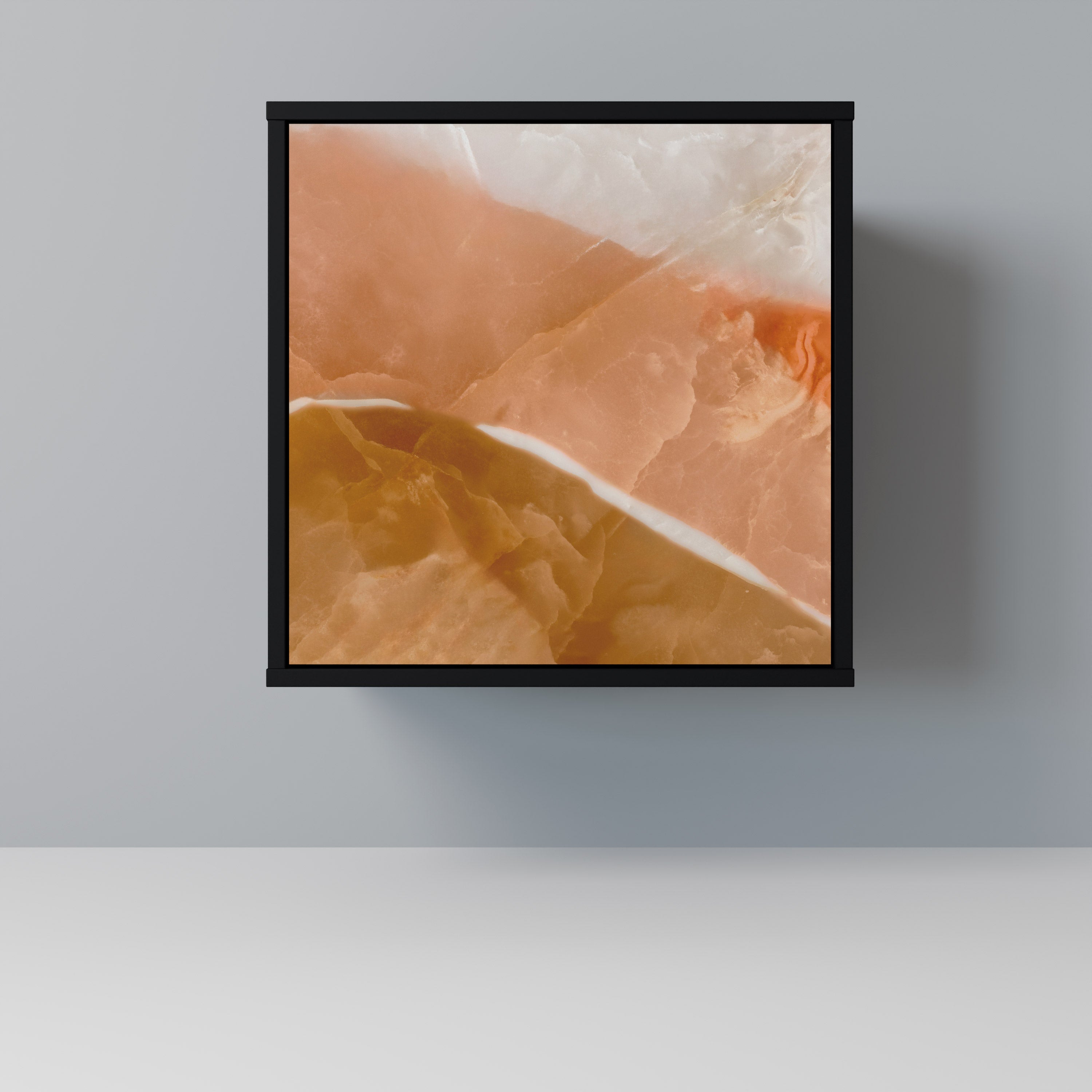 Aparador SANDHILLS SPLENDOUR de 1 puerta en acabado negro