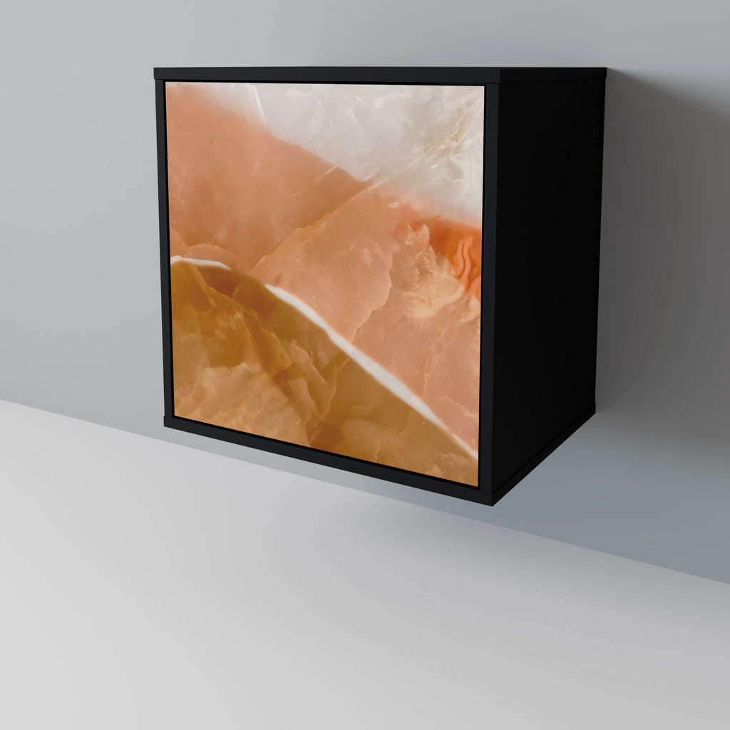 Aparador SANDHILLS SPLENDOUR de 1 puerta en acabado negro