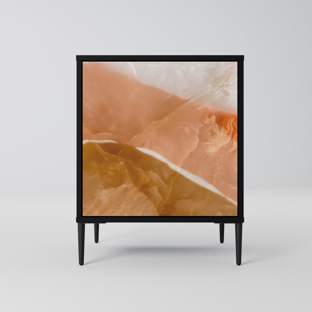 Aparador SANDHILLS SPLENDOUR de 1 puerta en acabado negro