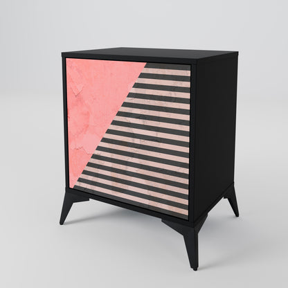 GLAMOROUS STRIPE Aparador de 1 Puerta