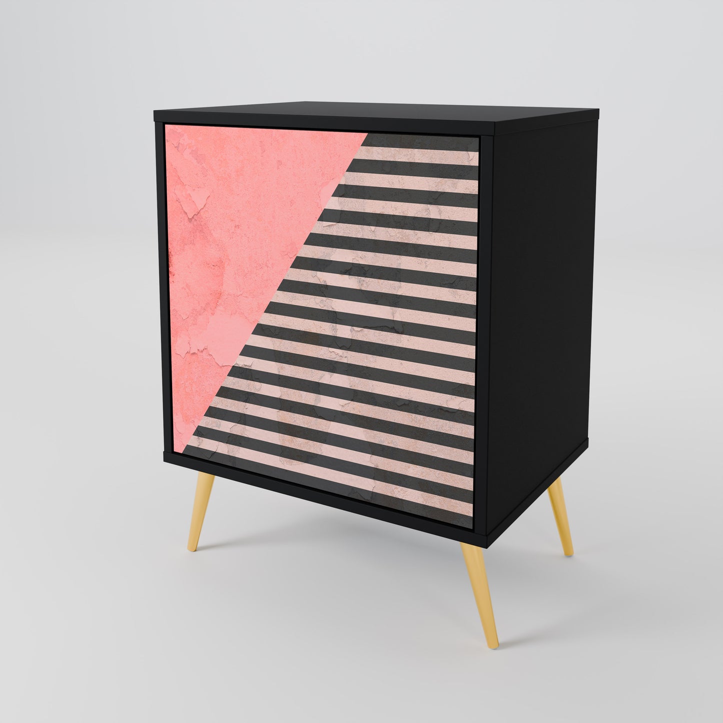 GLAMOROUS STRIPE Aparador de 1 Puerta