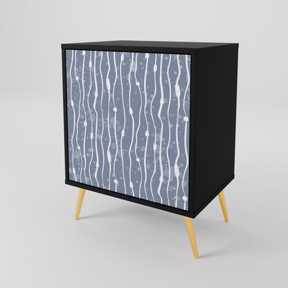 GRAPHITE RAIN Aparador de 1 Puerta