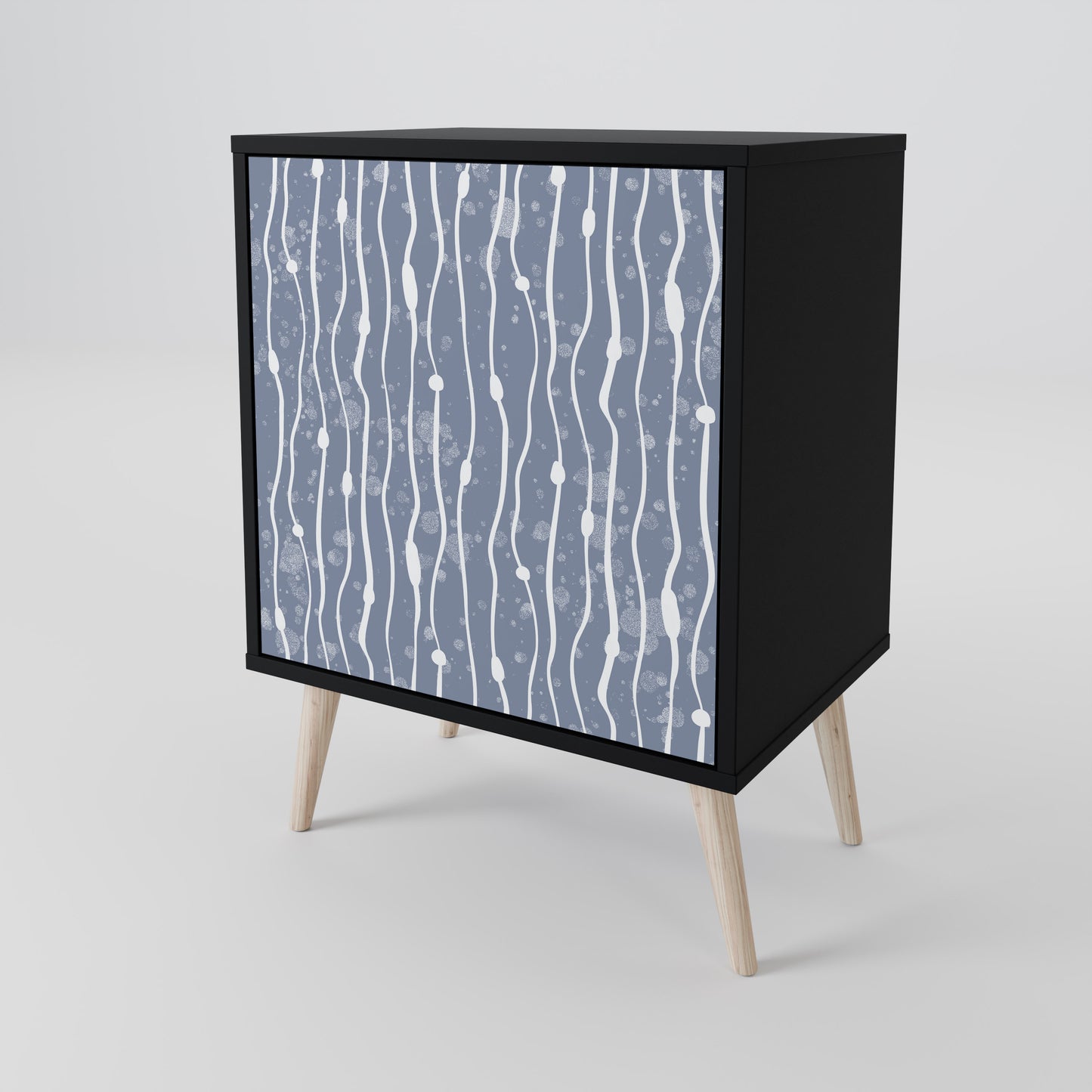 GRAPHITE RAIN Aparador de 1 Puerta