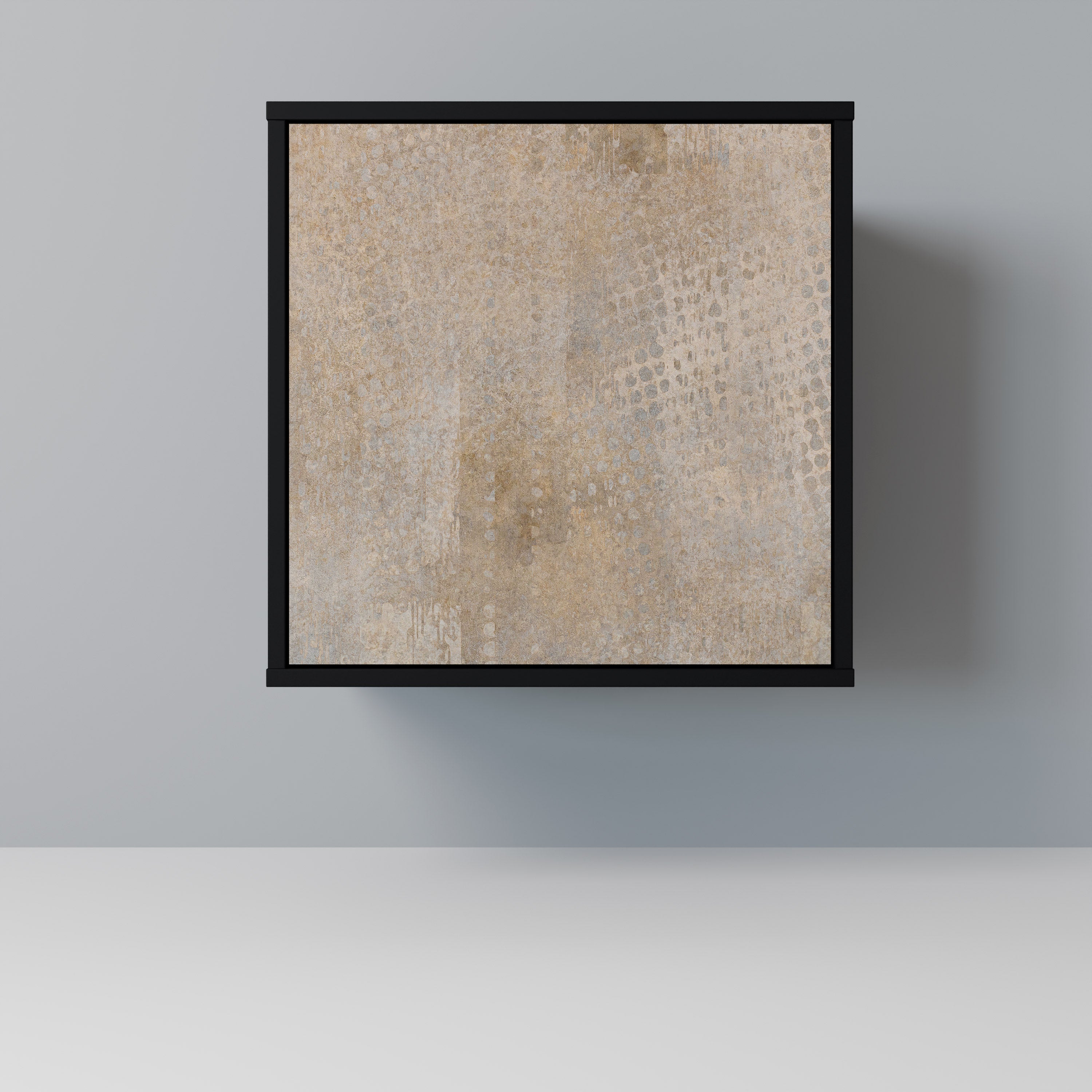 ERROR DE PANTALLA Aparador de 1 puerta en acabado negro