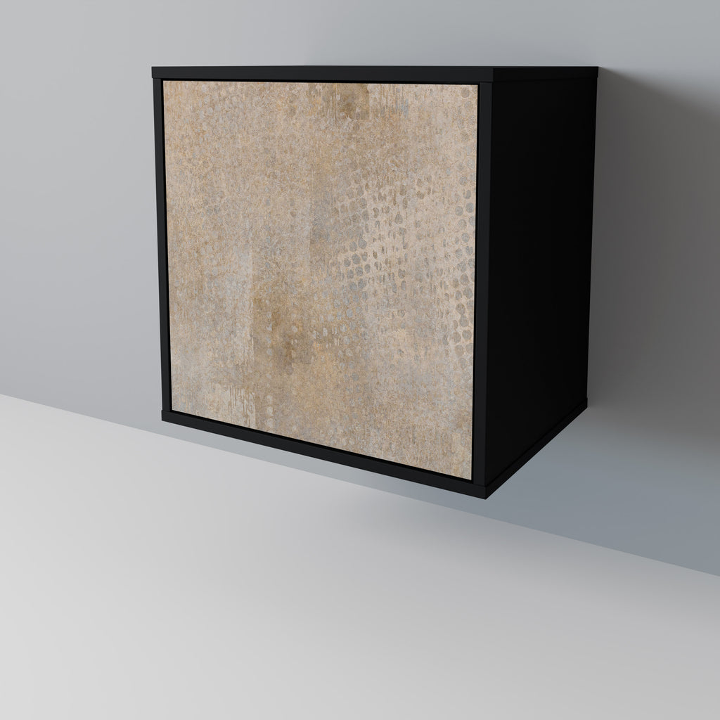 ERROR DE PANTALLA Aparador de 1 puerta en acabado negro