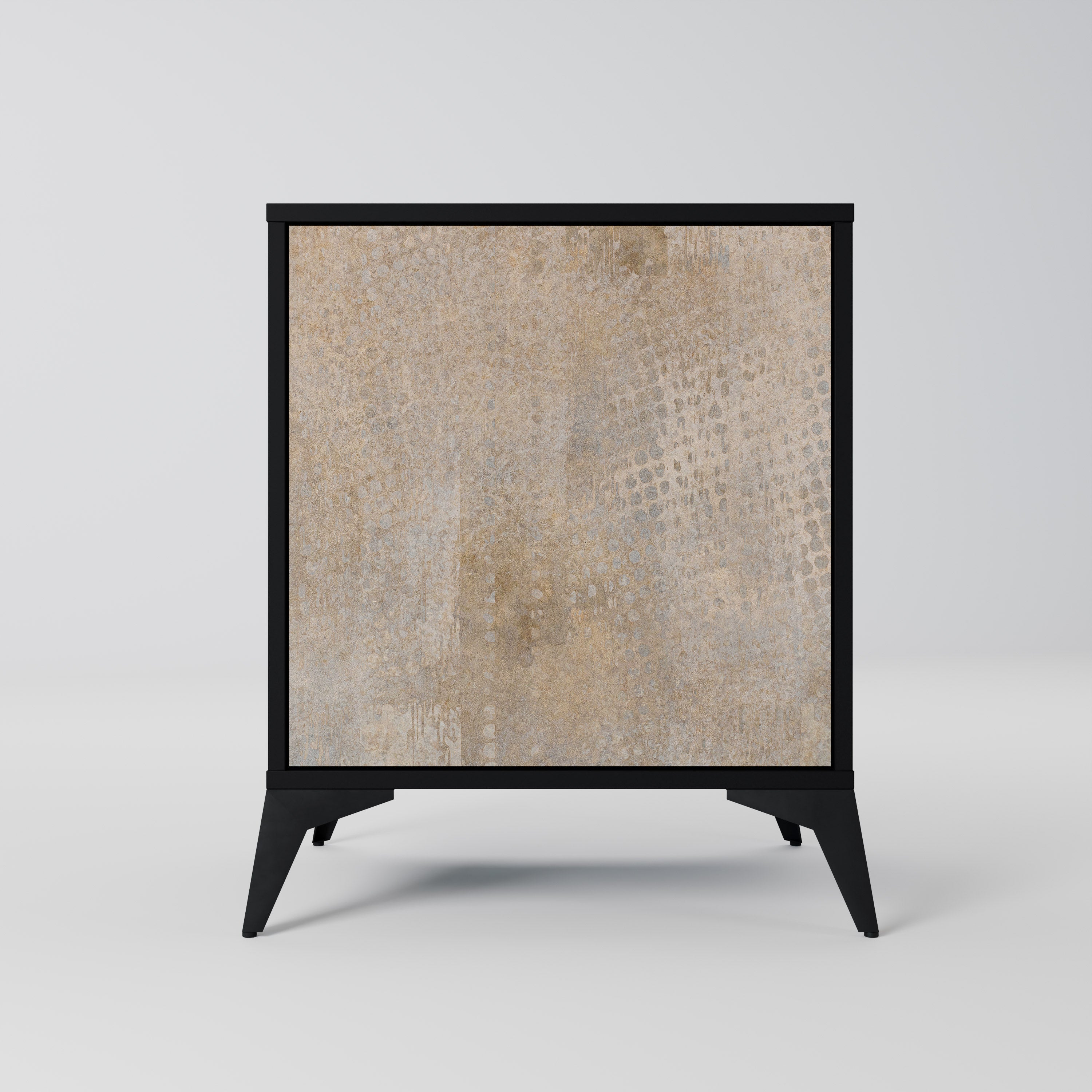 ERROR DE PANTALLA Aparador de 1 puerta en acabado negro