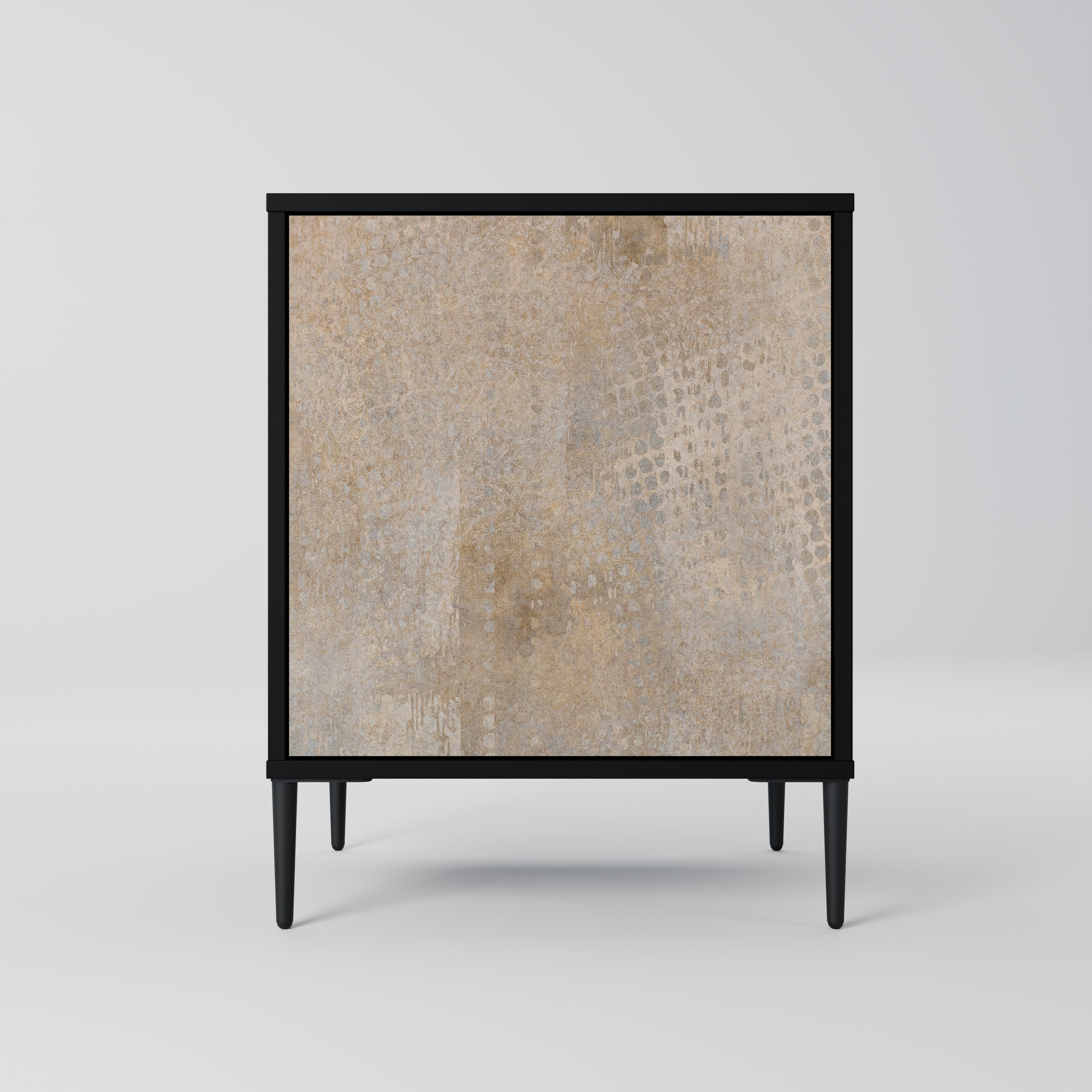 ERROR DE PANTALLA Aparador de 1 puerta en acabado negro