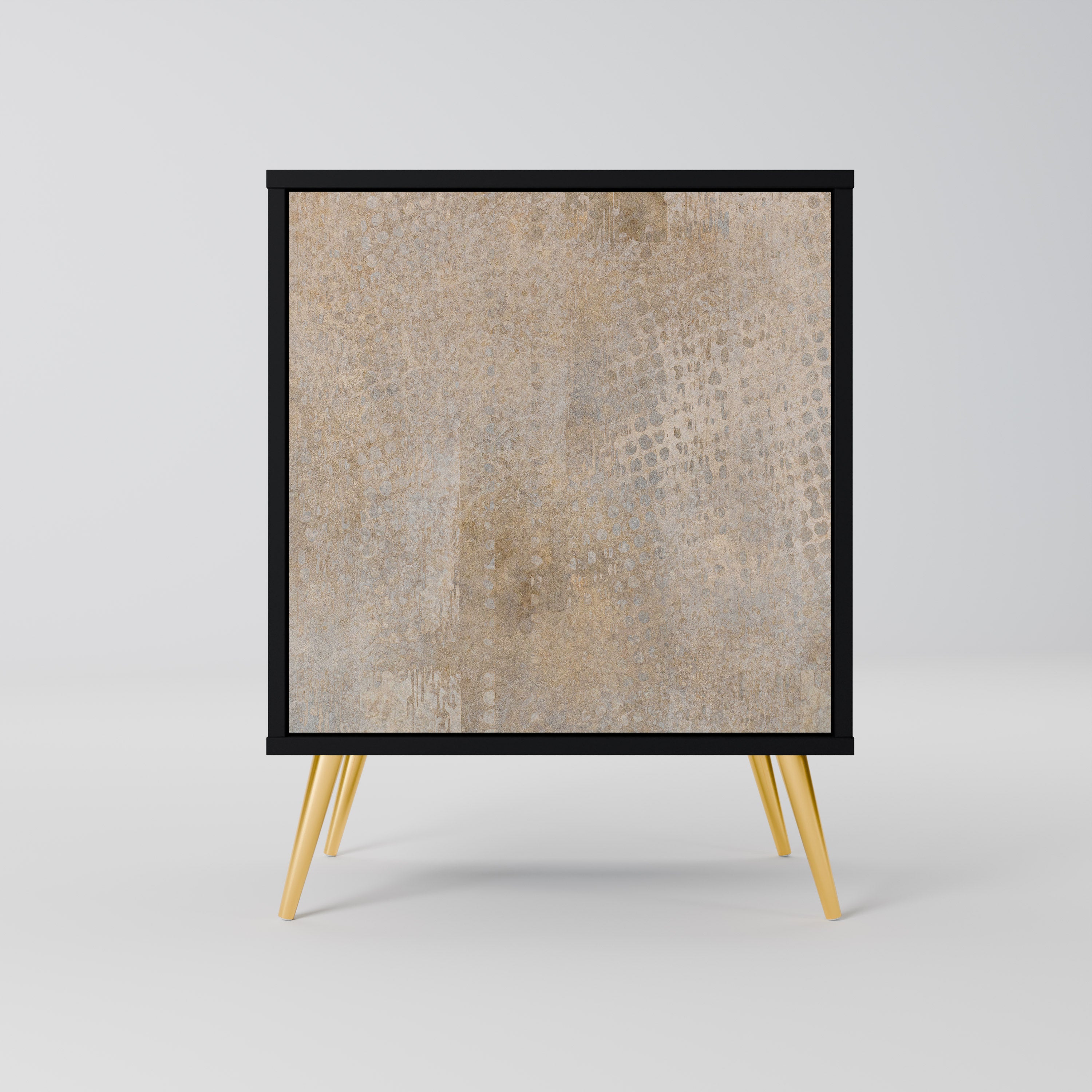 ERROR DE PANTALLA Aparador de 1 puerta en acabado negro