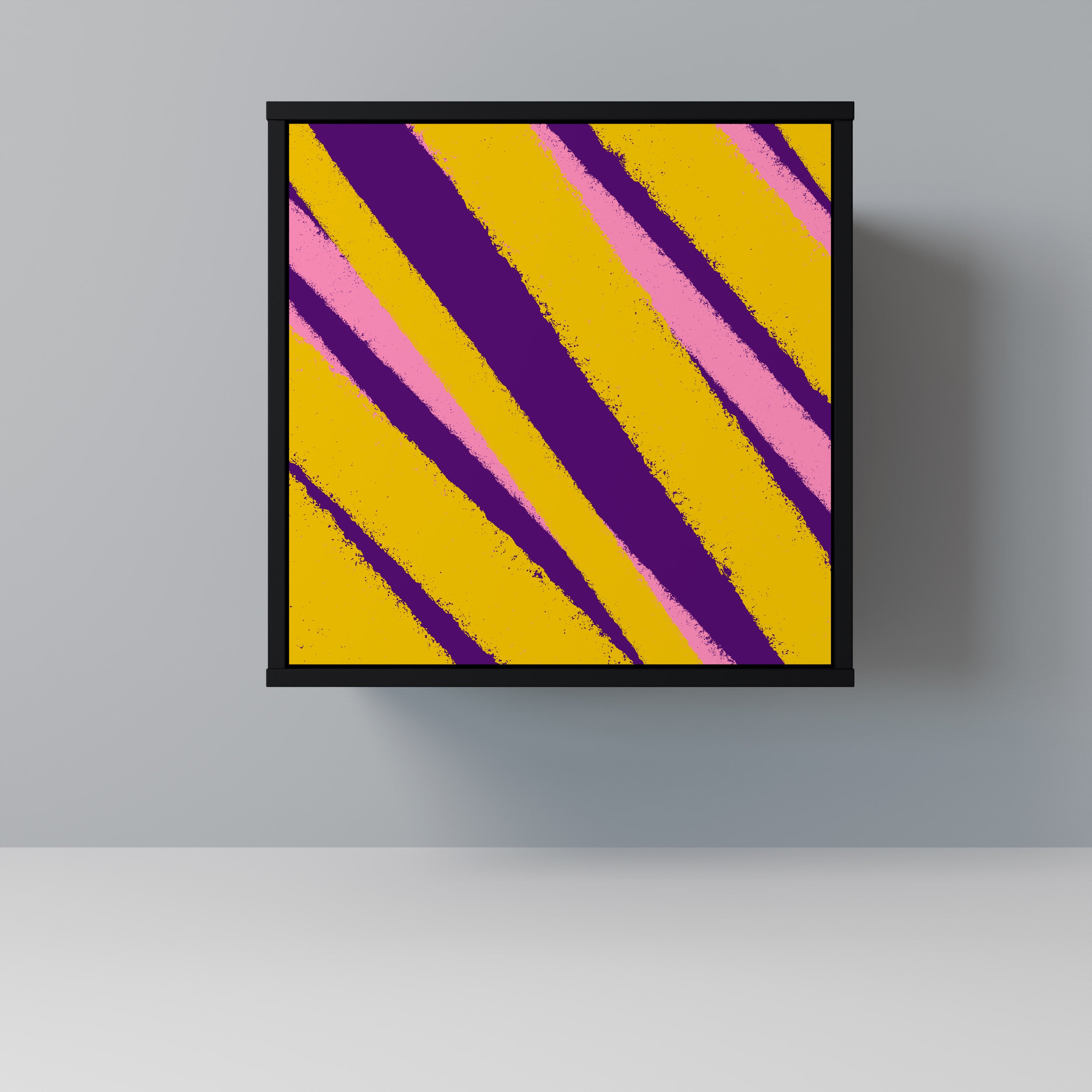 Aparador de 1 puerta DREAMS COME TRUE en acabado negro