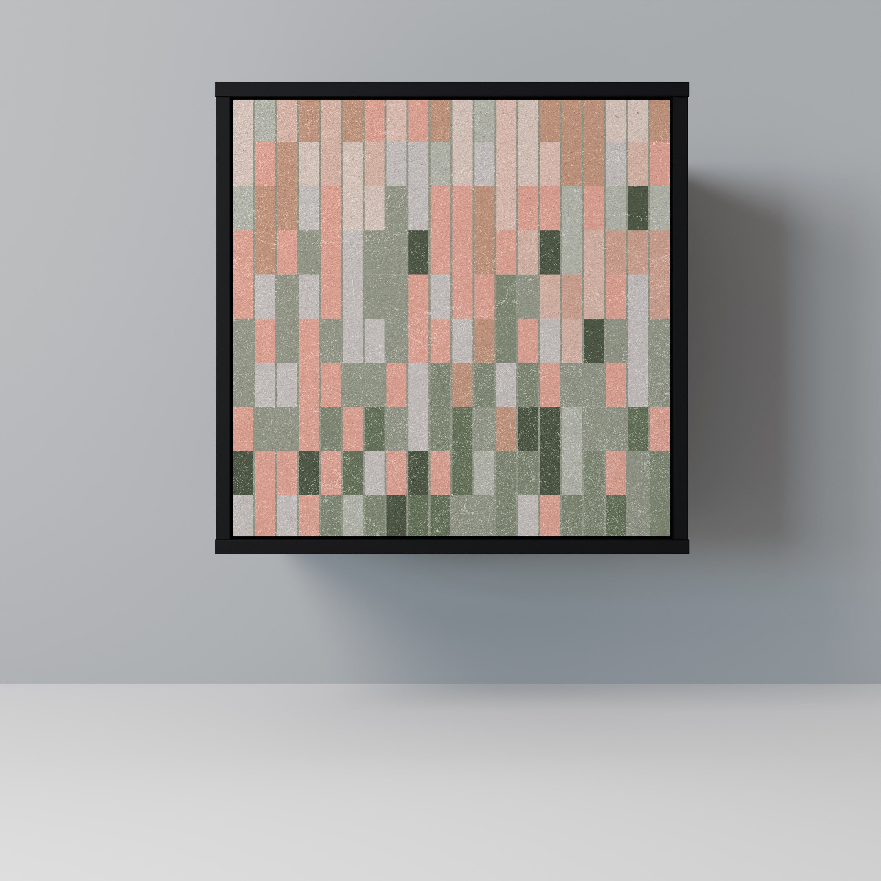 CONSTRUYENDO EL FUTURO Aparador de 1 puerta en acabado negro