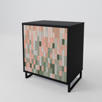 BUILDING THE FUTURE Aparador de 1 Puerta en Acabado Negro