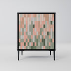 BUILDING THE FUTURE Aparador de 1 Puerta en Acabado Negro