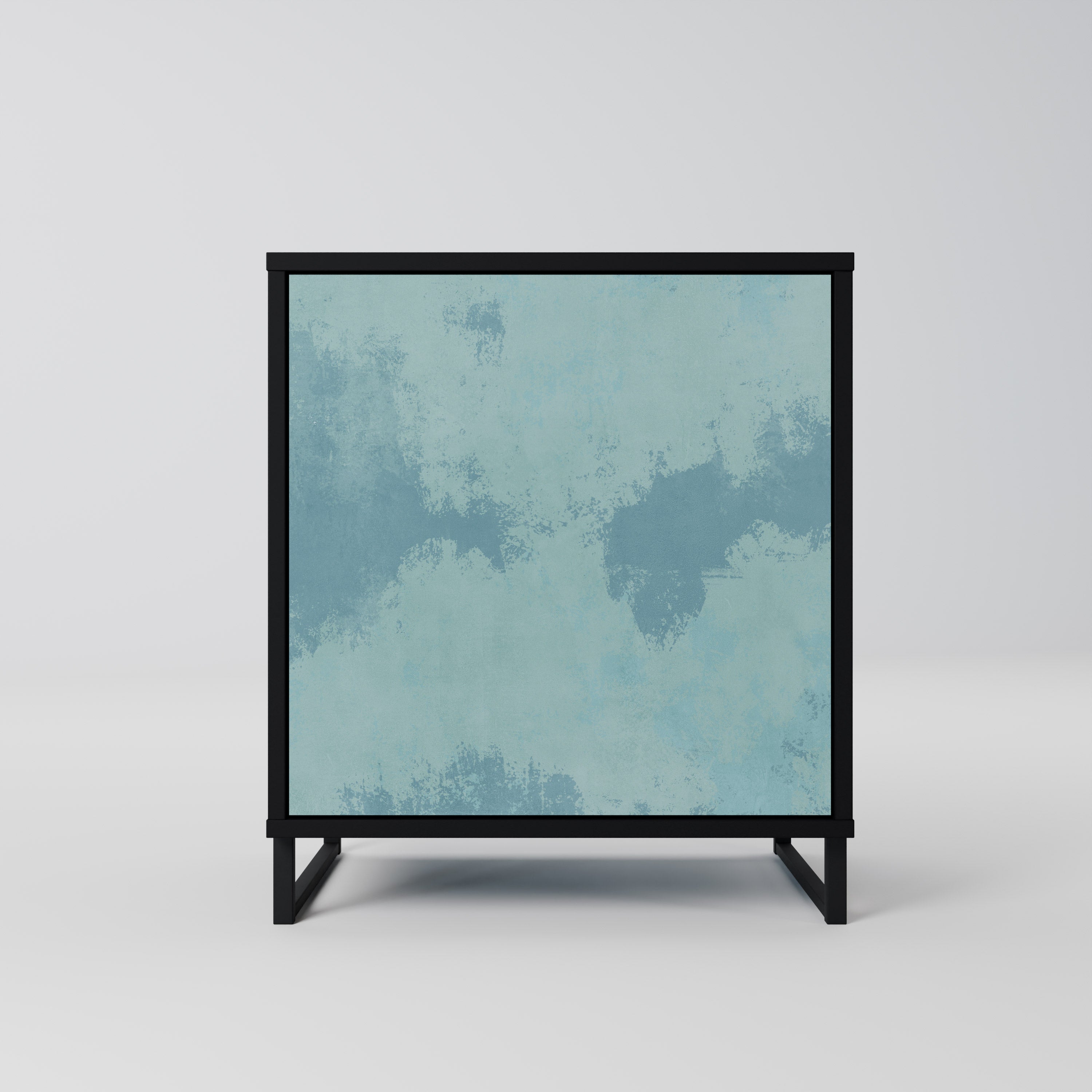 Aparador SKY WASH de 1 puerta en acabado negro