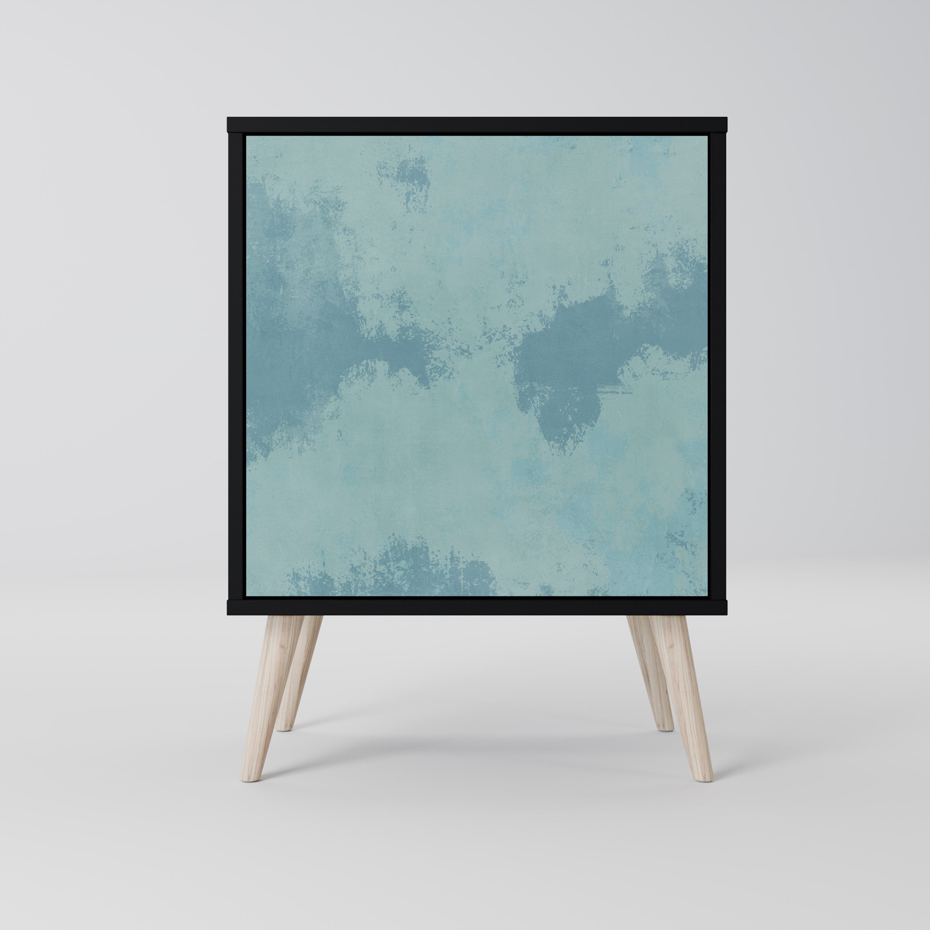 Aparador SKY WASH de 1 puerta en acabado negro