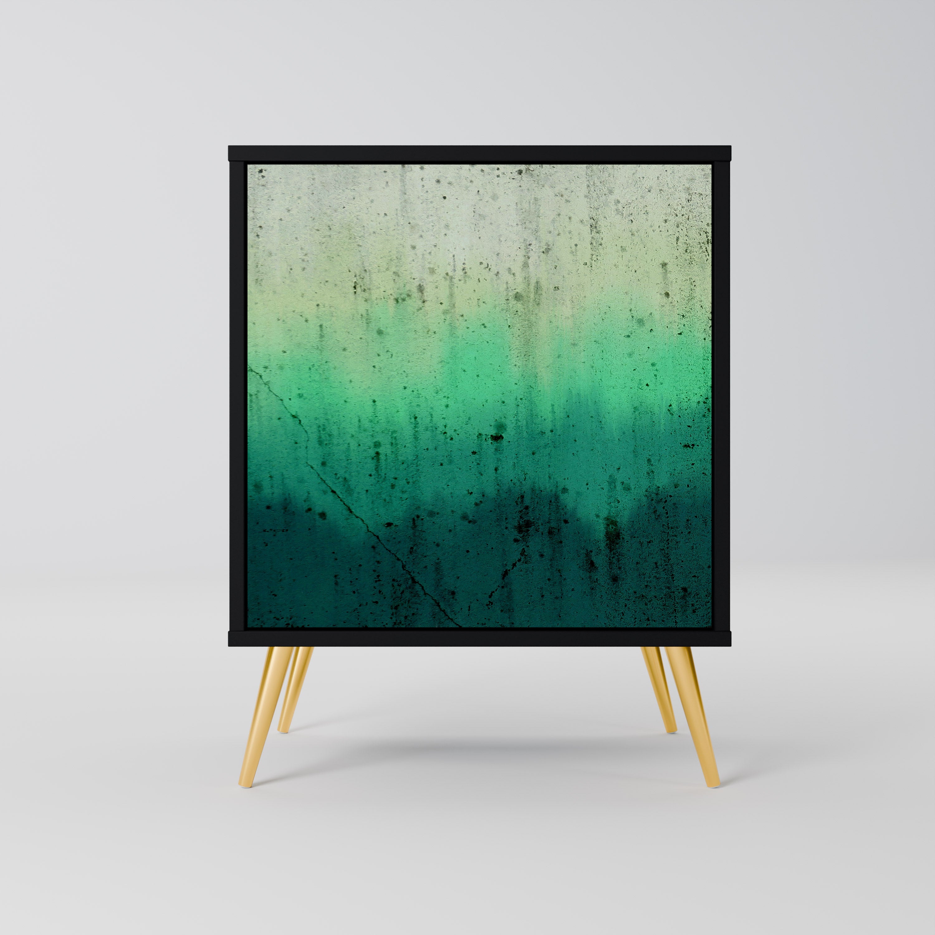 Aparador NORTHERN LIGHTS de 1 puerta en acabado negro