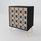 REFLECTION RANGE Aparador de 1 Puerta en Acabado Negro