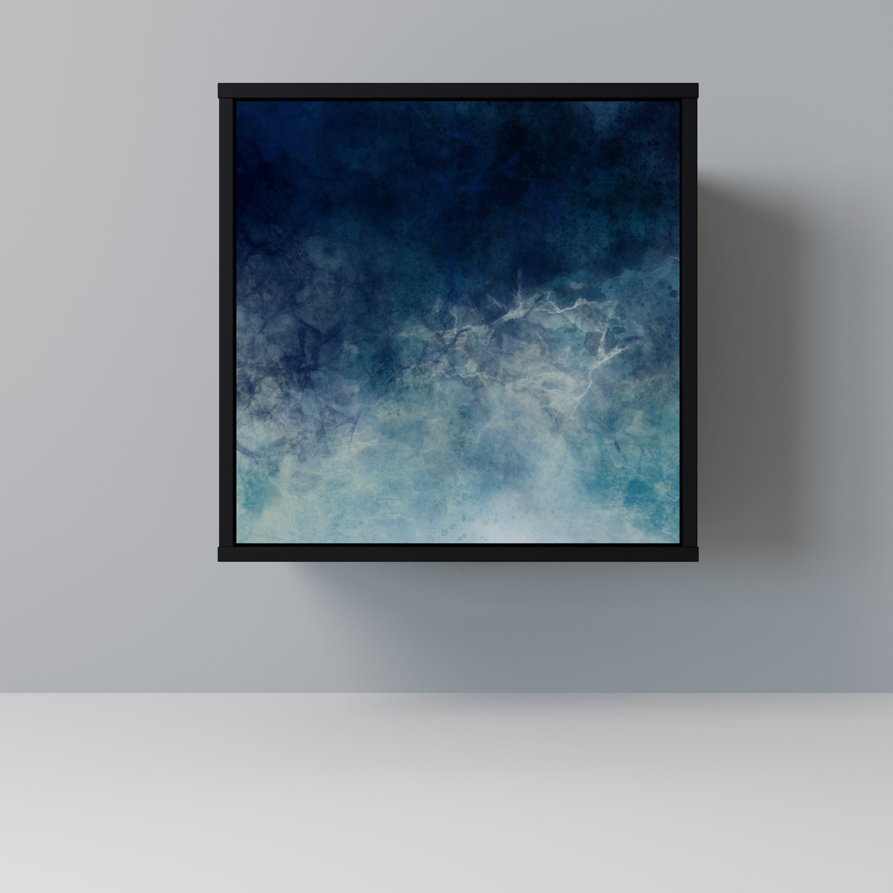 Aparador CELESTIAL FALL de 1 puerta en acabado negro