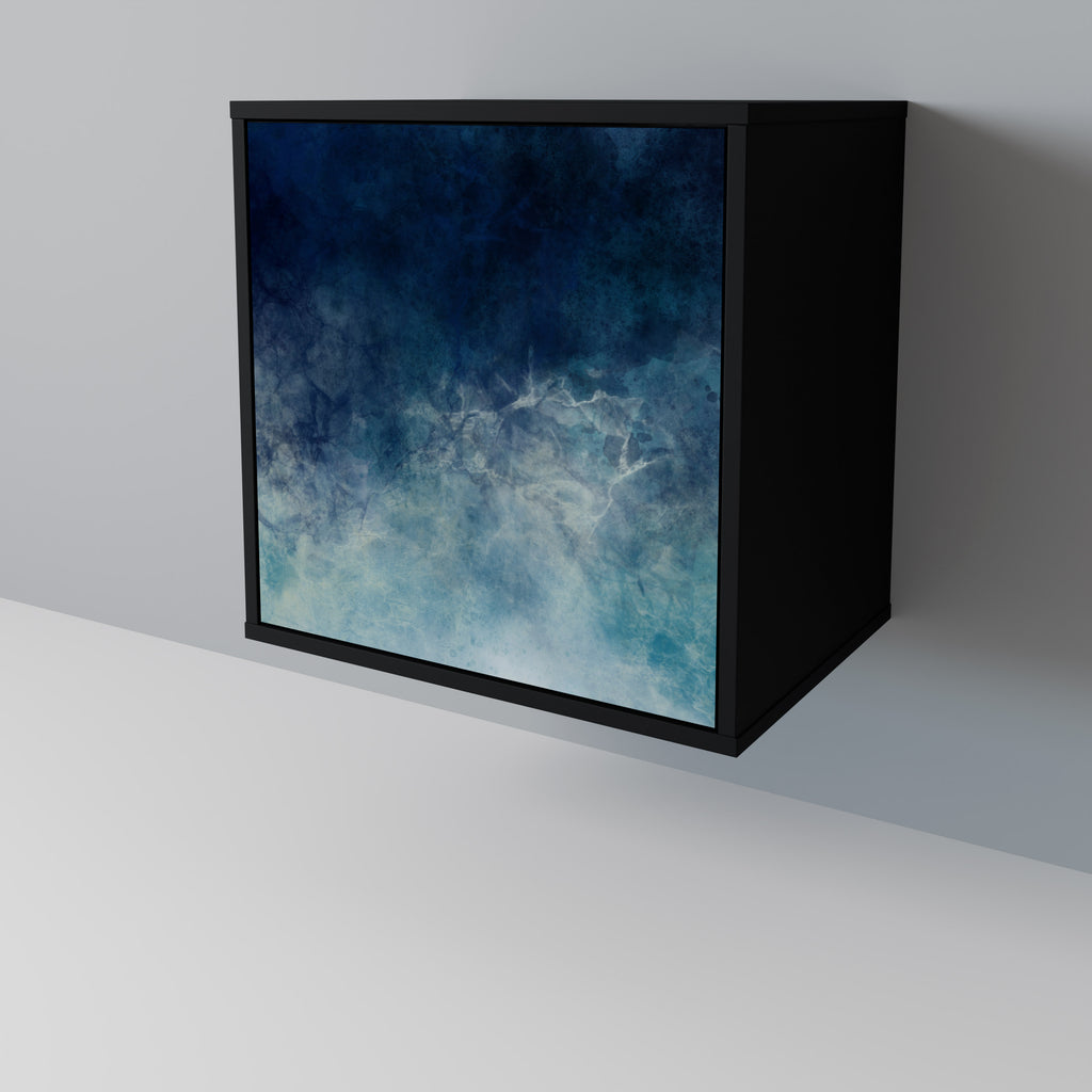 Aparador CELESTIAL FALL de 1 puerta en acabado negro