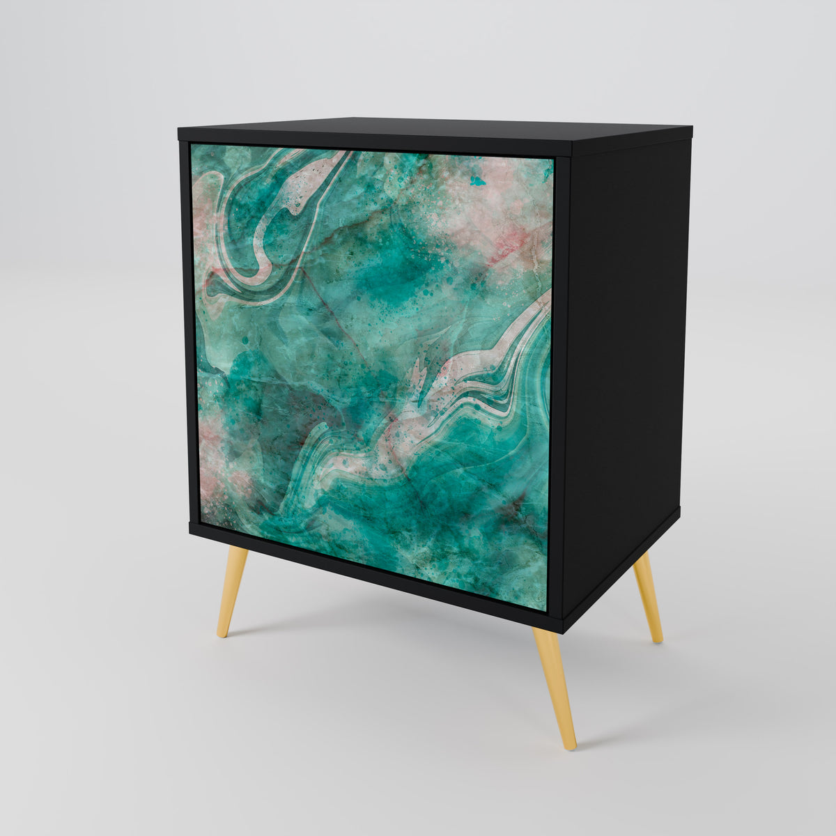 ABSTRACT ALCHEMY 1-Door Sideboard