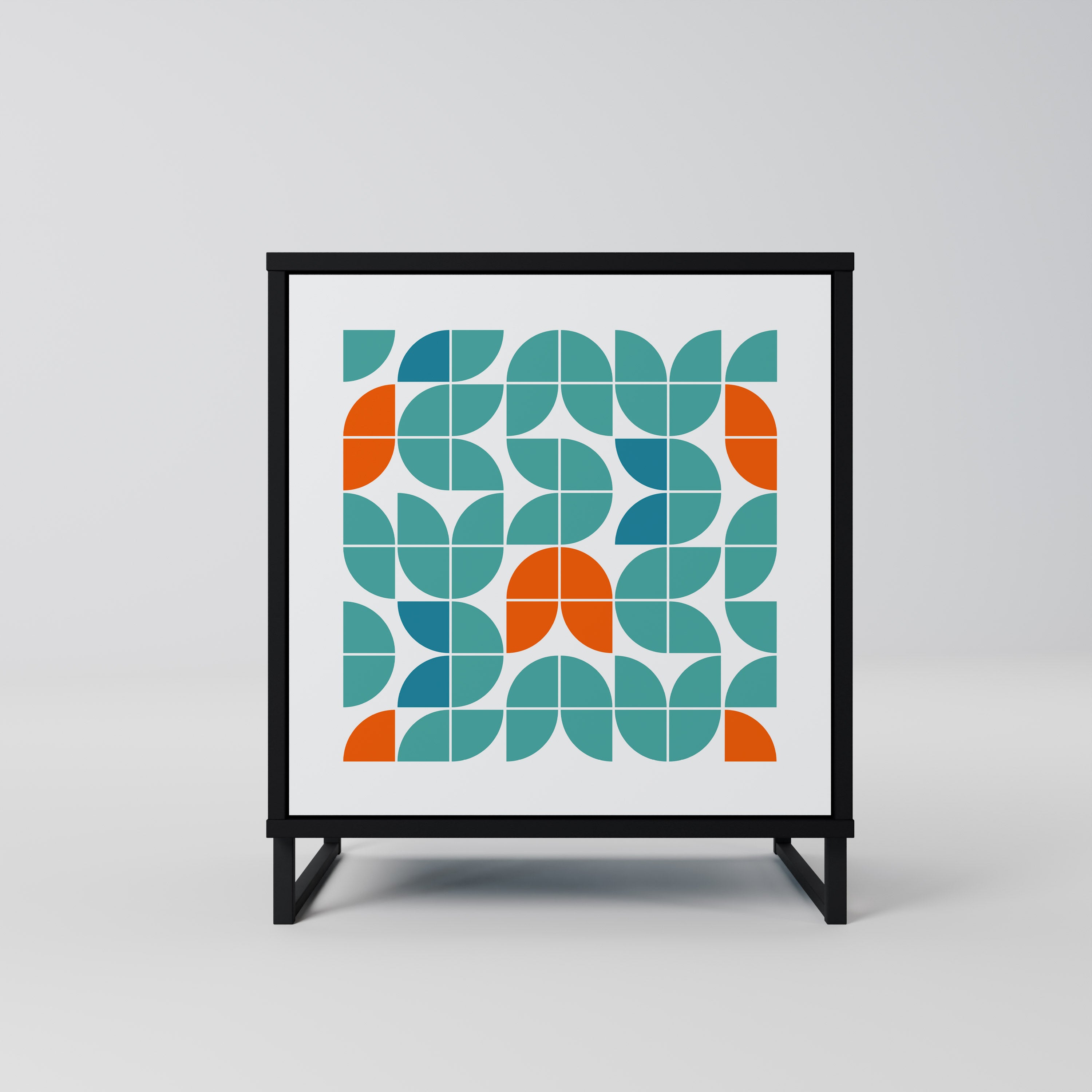 BE THE CHANGE 1-Door Sideboard in Black Finish