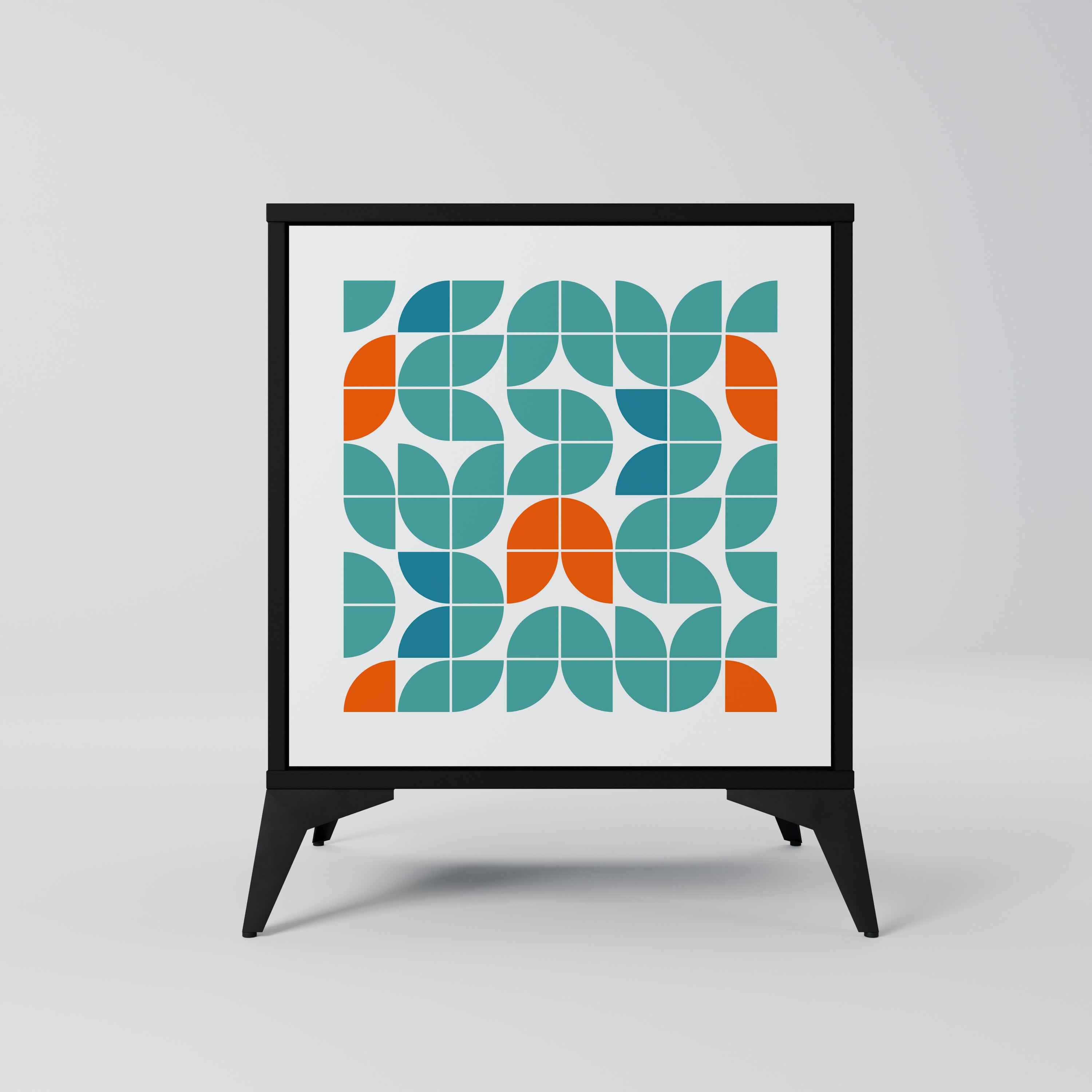 BE THE CHANGE 1-Door Sideboard in Black Finish