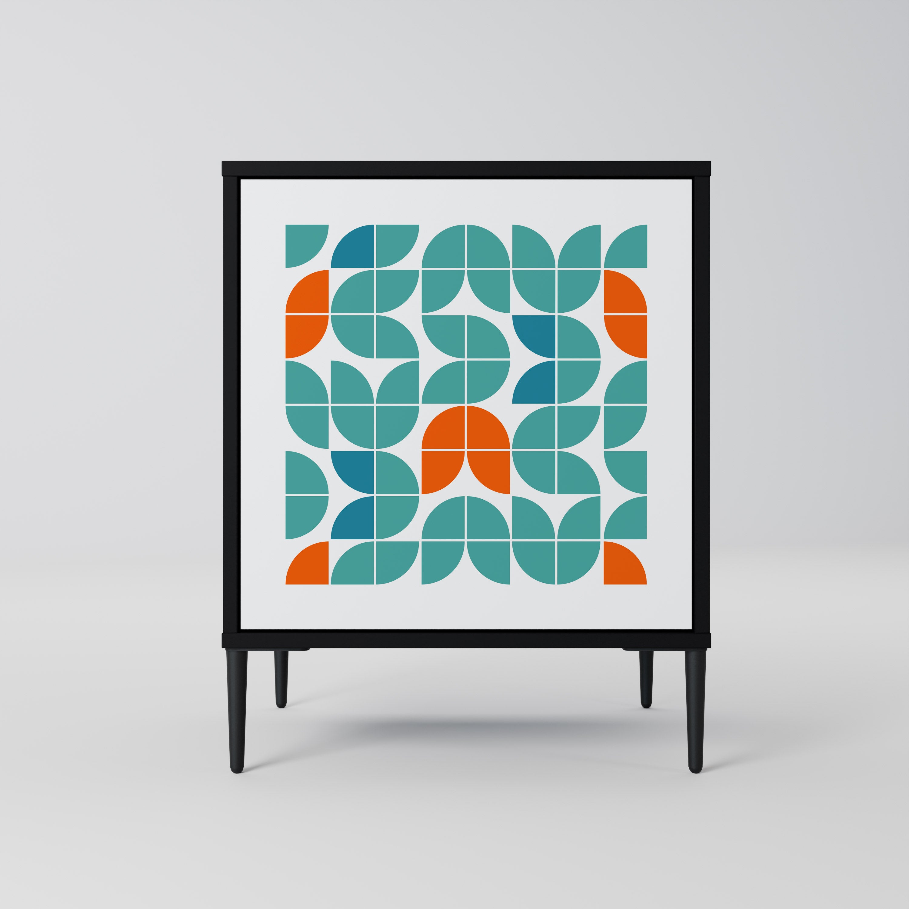 BE THE CHANGE 1-Door Sideboard in Black Finish